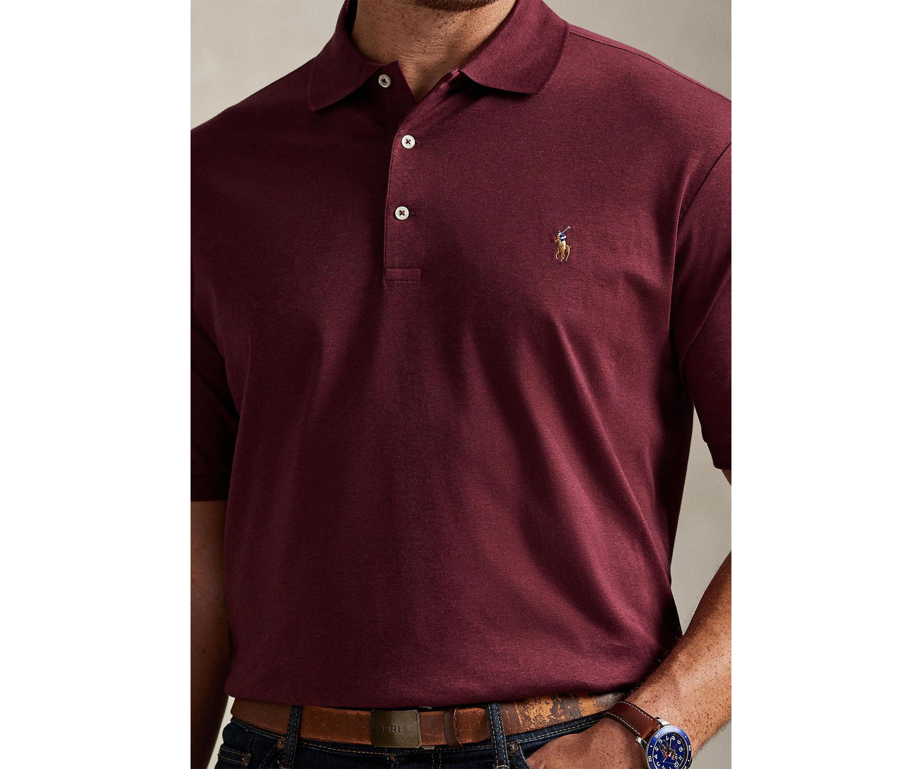 Big & Tall Soft Cotton Polo Shirt