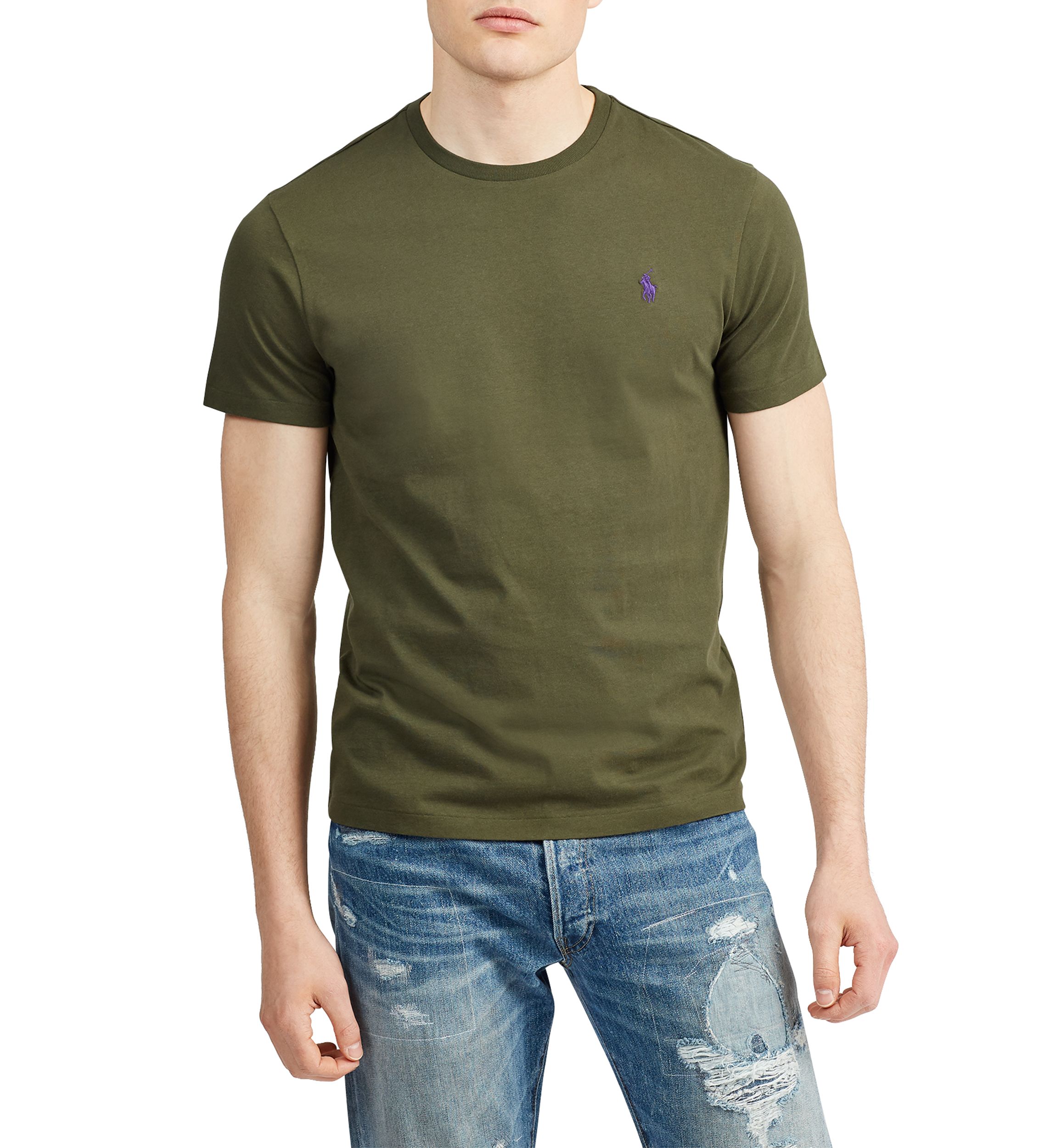 Big & Tall Jersey Crewneck T-Shirt