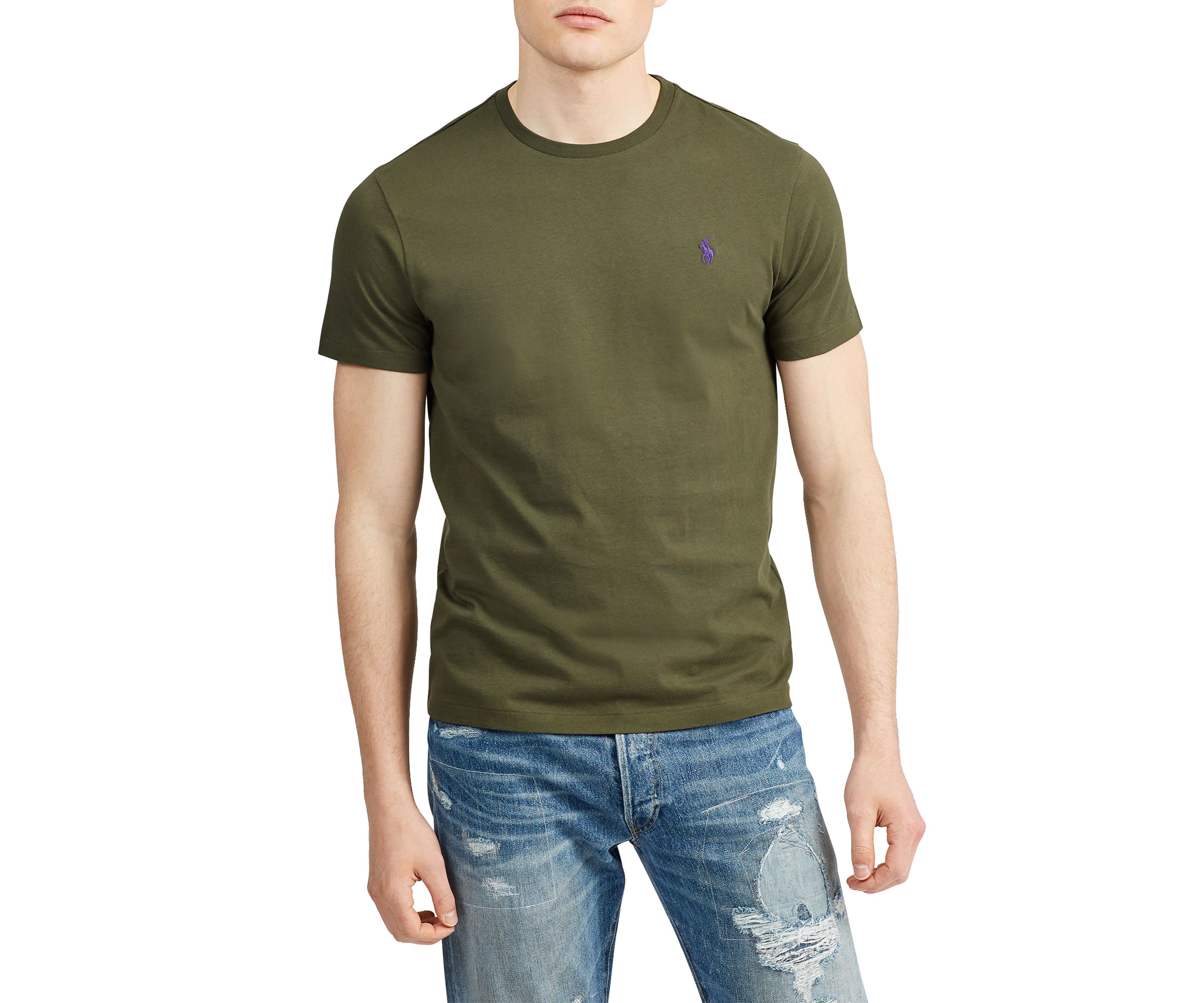 Big & Tall Jersey Crewneck T-Shirt