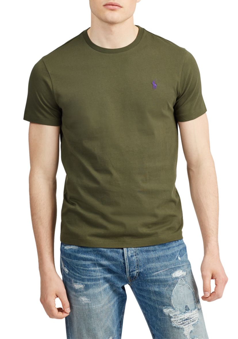Big & Tall Jersey Crewneck T-Shirt