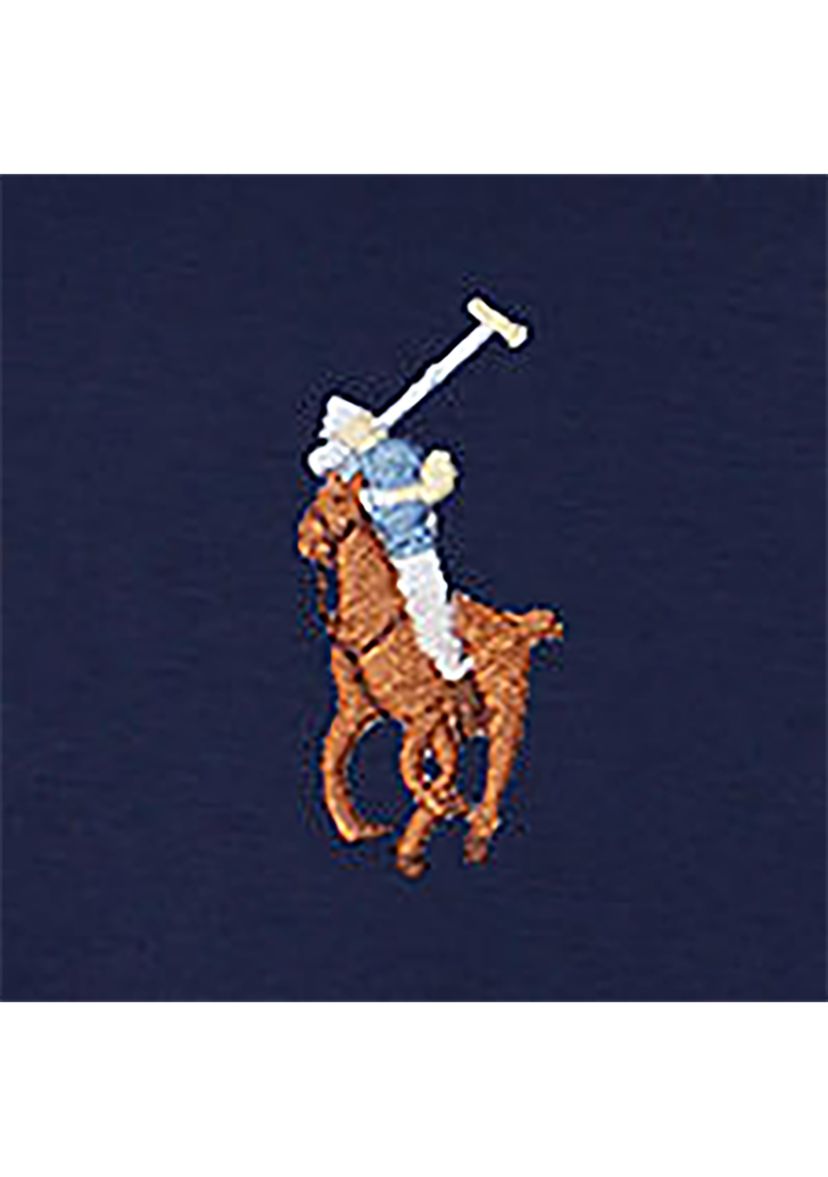 Big & Tall Soft Cotton Long Sleeve Polo Shirt