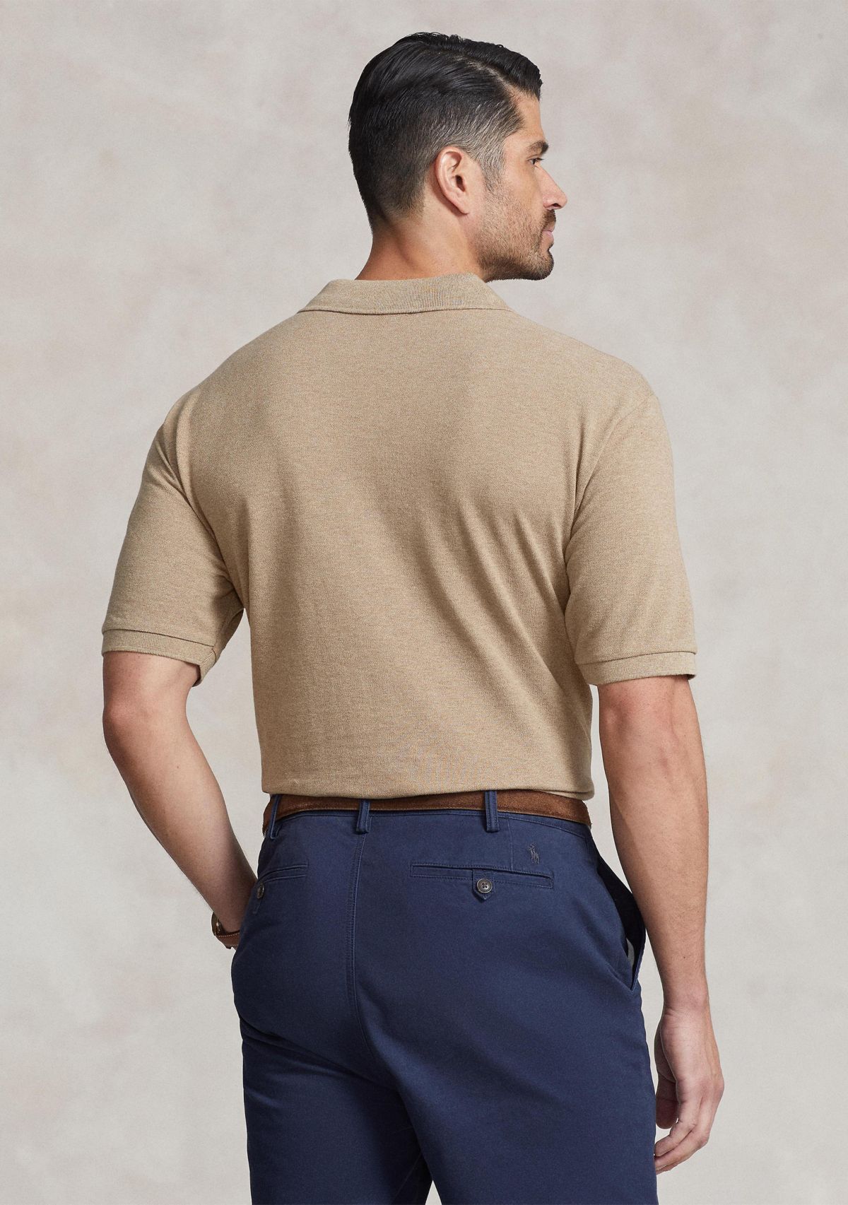 Big & Tall Classic Fit Mesh Polo Shirt