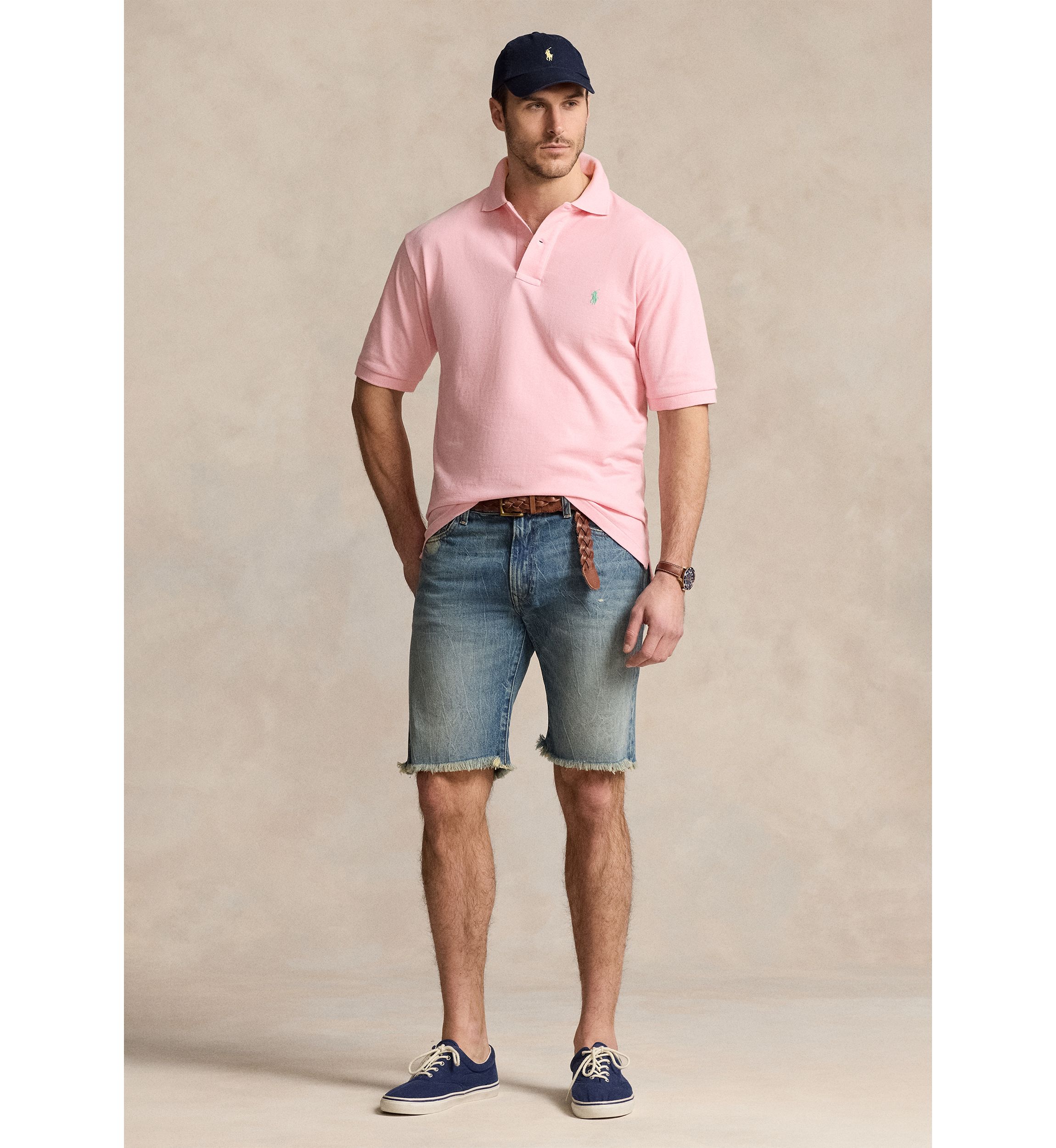 Big & Tall The Iconic Mesh Polo Shirt