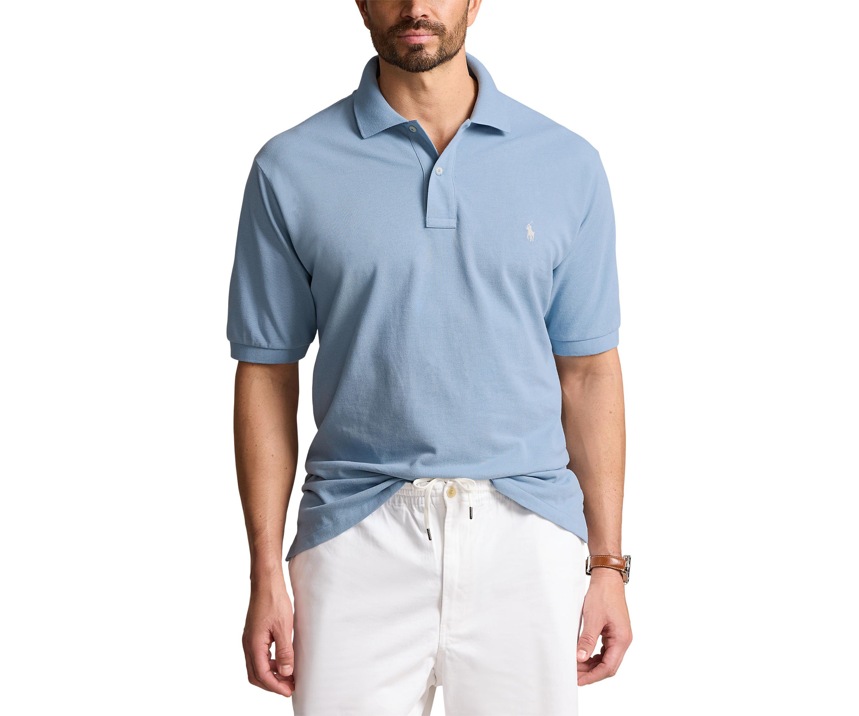 Big & Tall The Iconic Mesh Polo Shirt