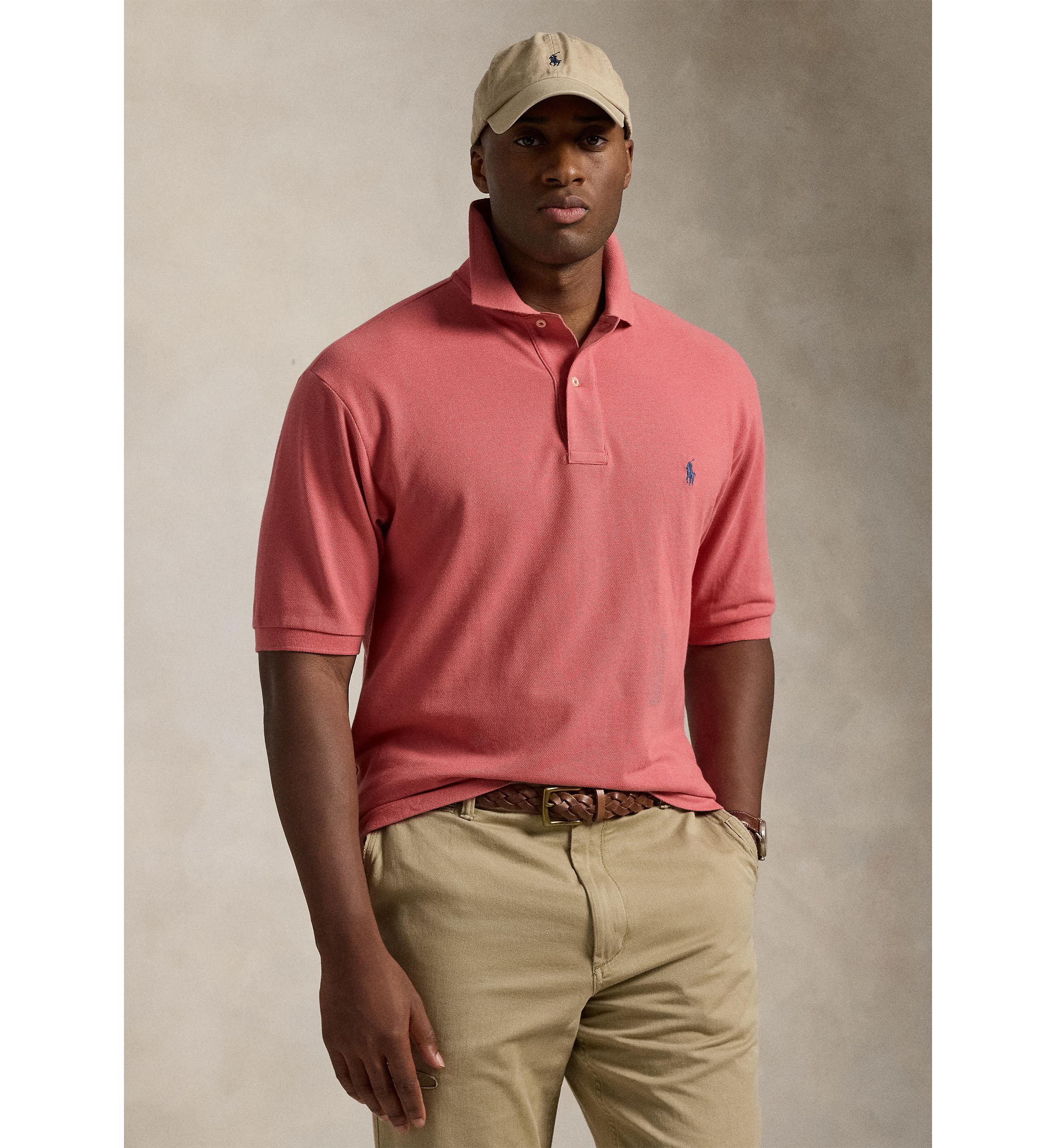 Big & Tall The Iconic Mesh Polo Shirt