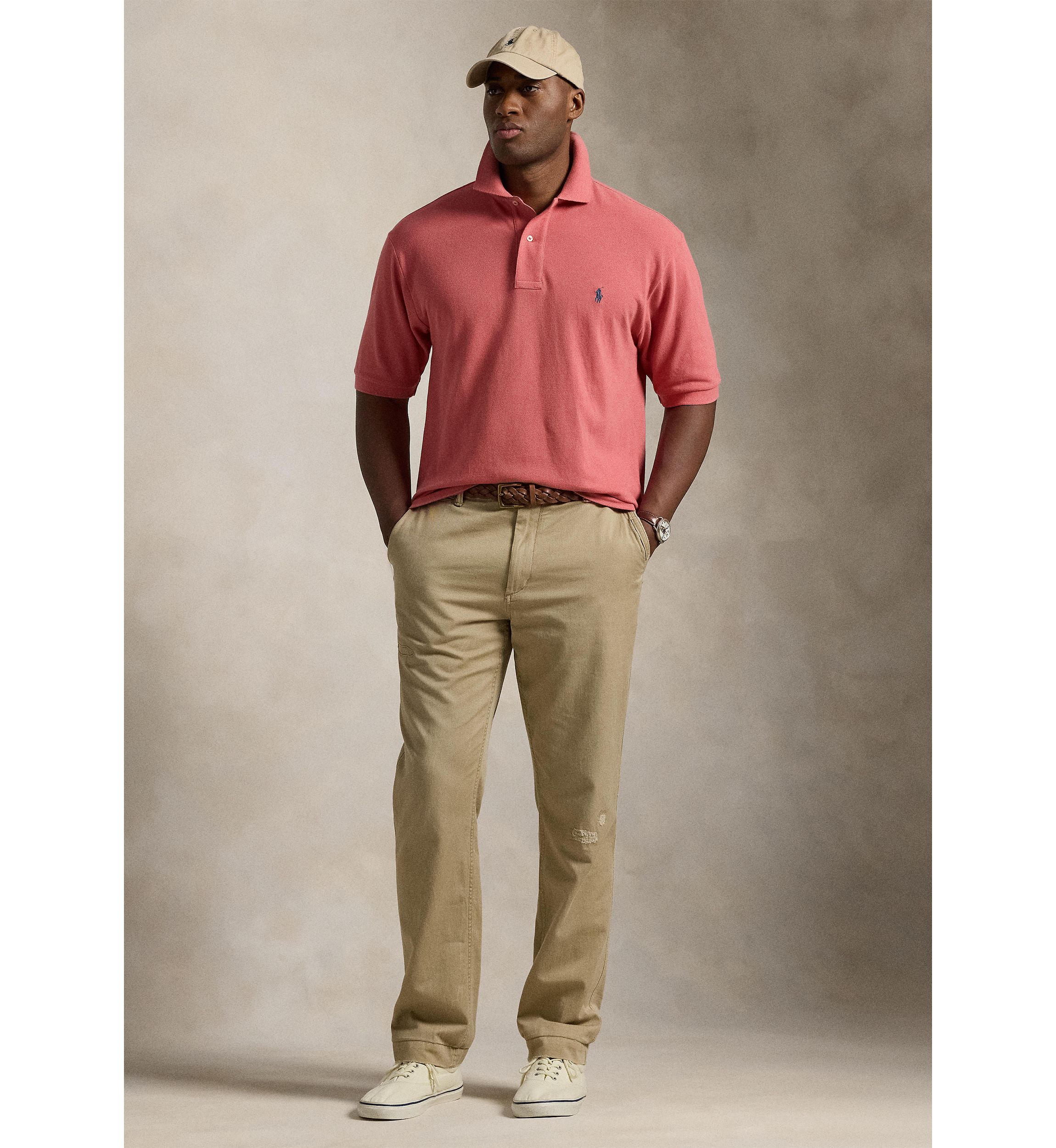 Big & Tall The Iconic Mesh Polo Shirt