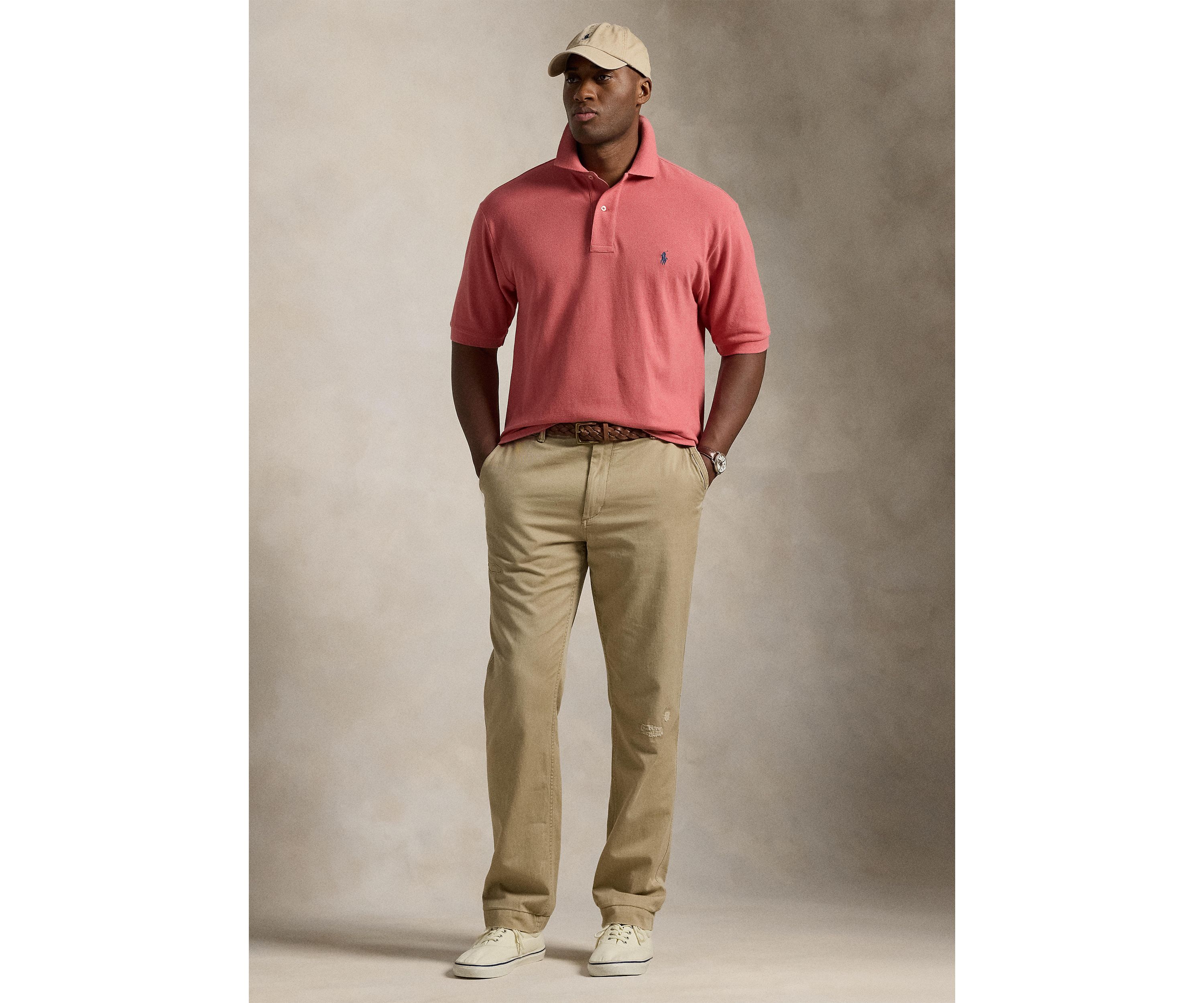 Big & Tall The Iconic Mesh Polo Shirt