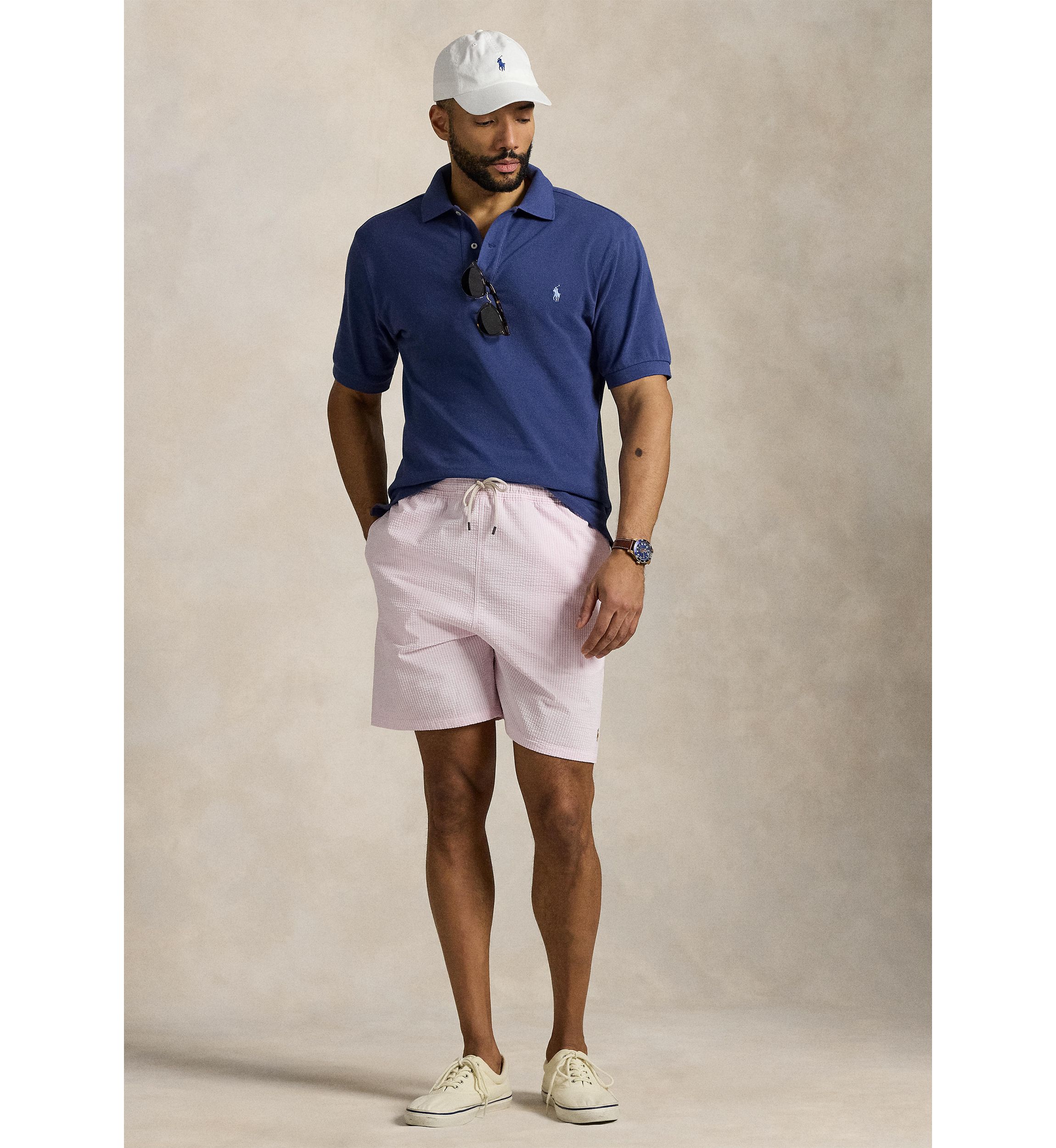 Big & Tall Mesh Polo Shirt