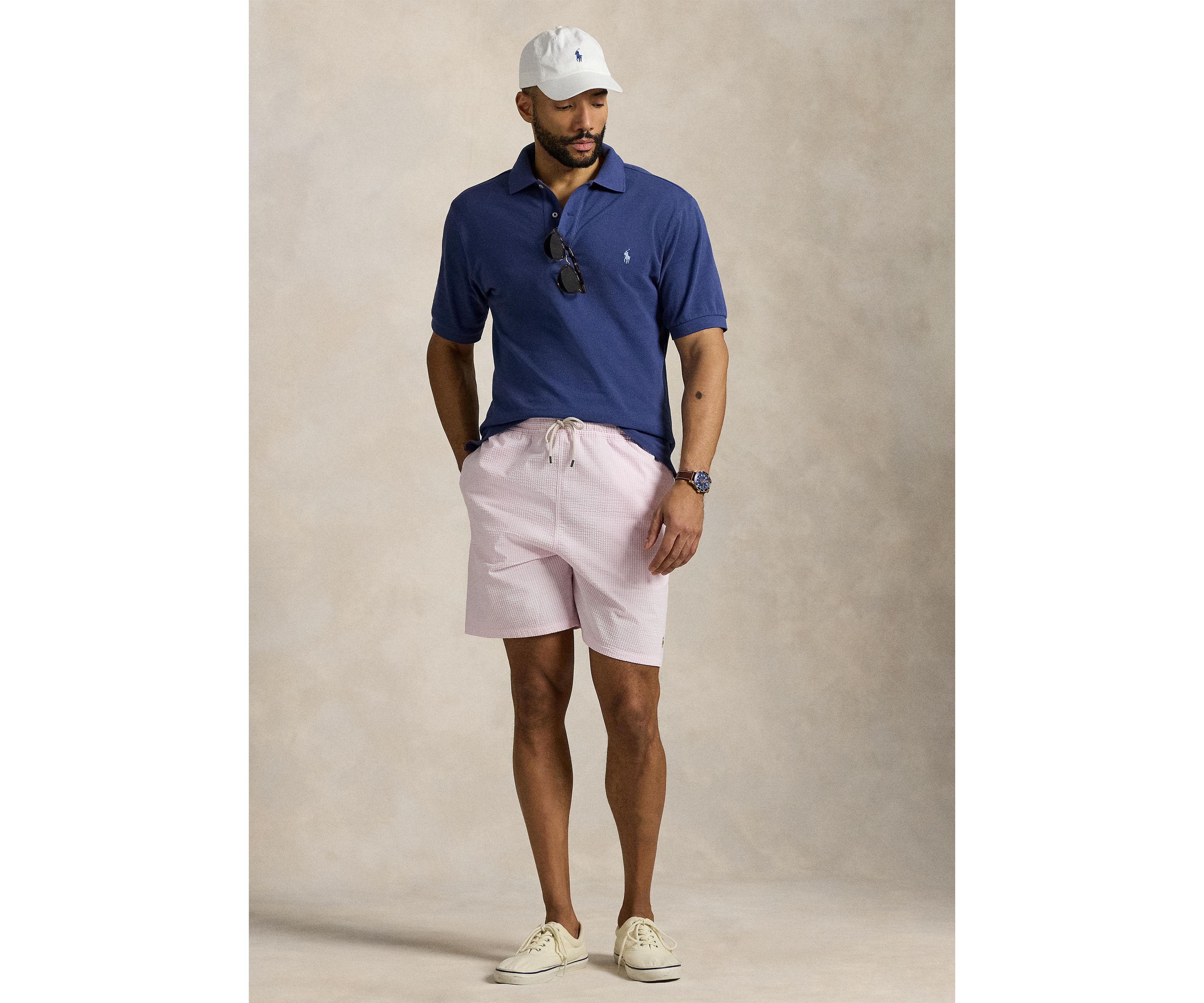 Big & Tall Mesh Polo Shirt