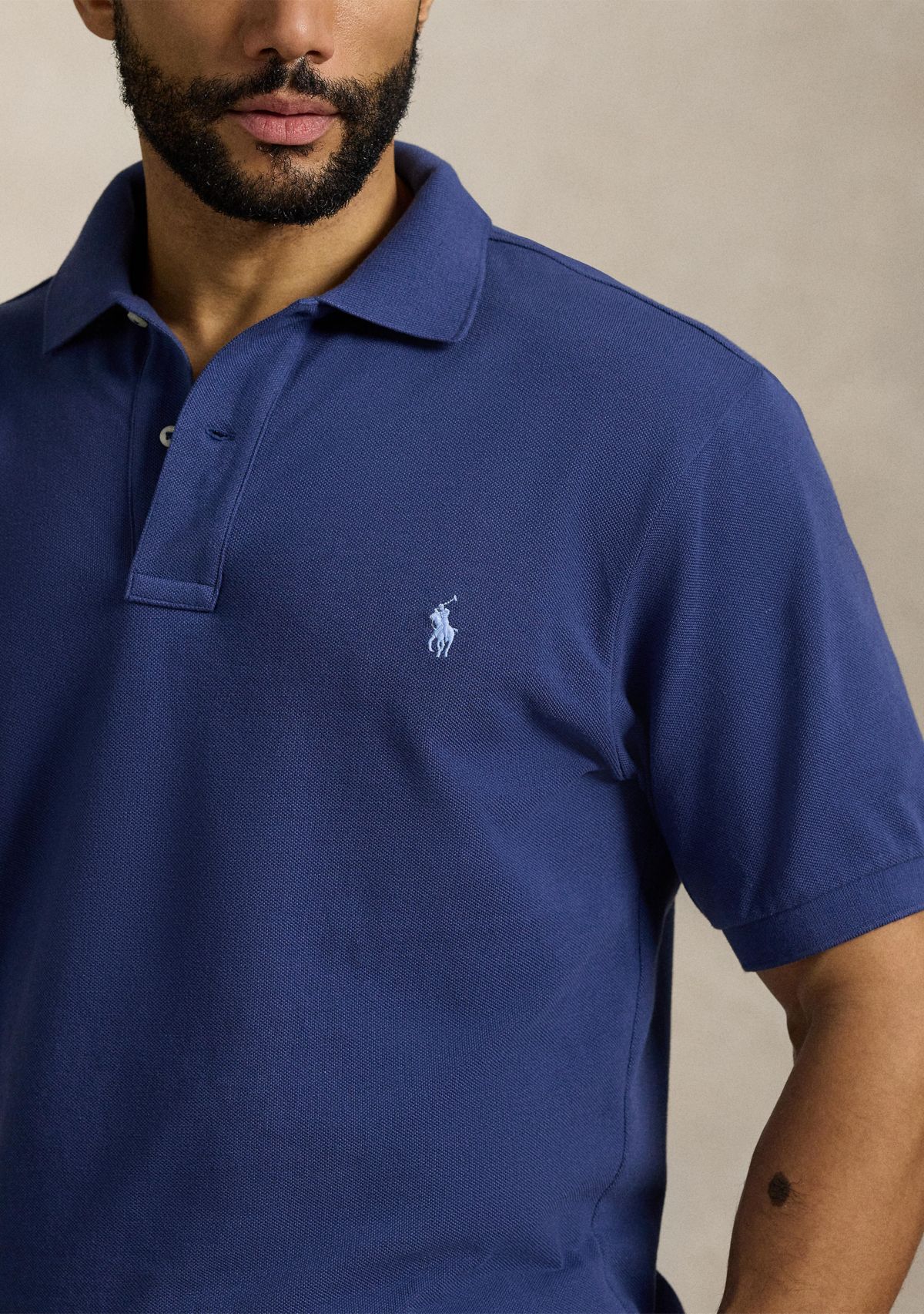 Big & Tall Mesh Polo Shirt