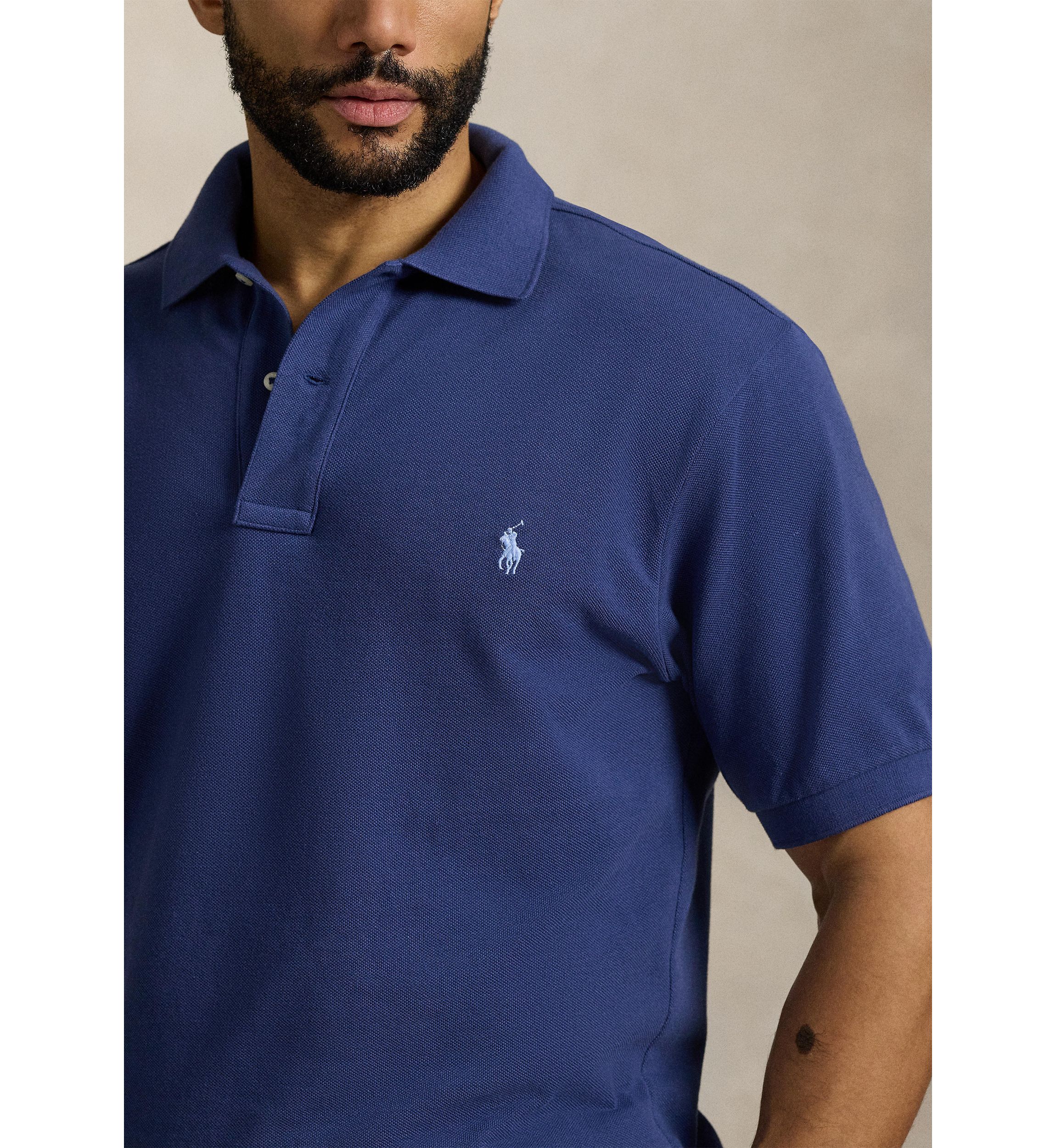 Big & Tall Mesh Polo Shirt