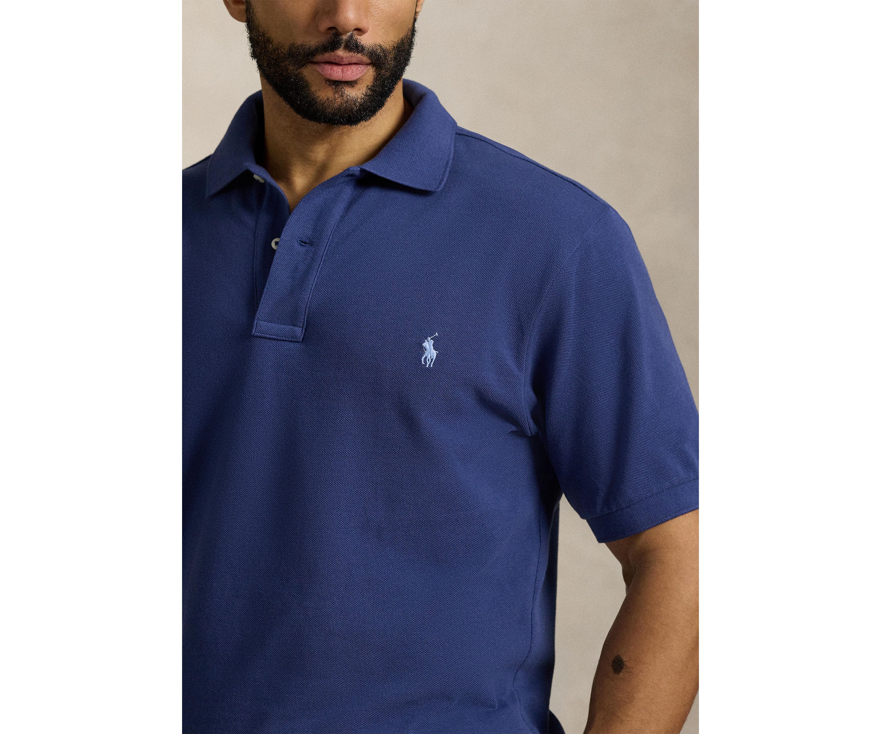 Big & Tall Mesh Polo Shirt