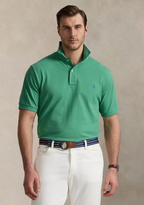 Polo Ralph Lauren Men's Big & Tall Mesh Polo Shirt, Green, 3X Big