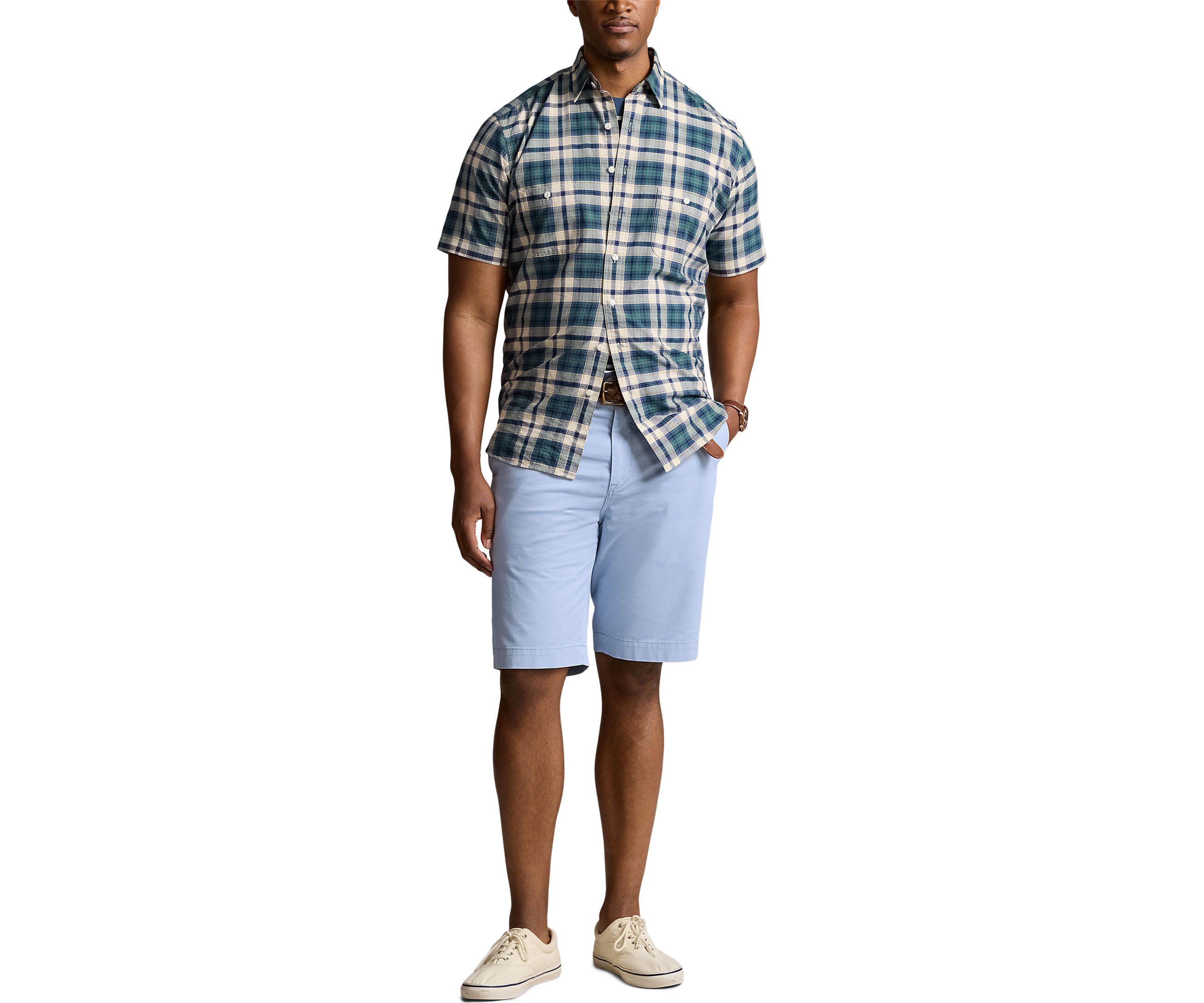 Big & Tall Stretch Classic Fit Chino Shorts