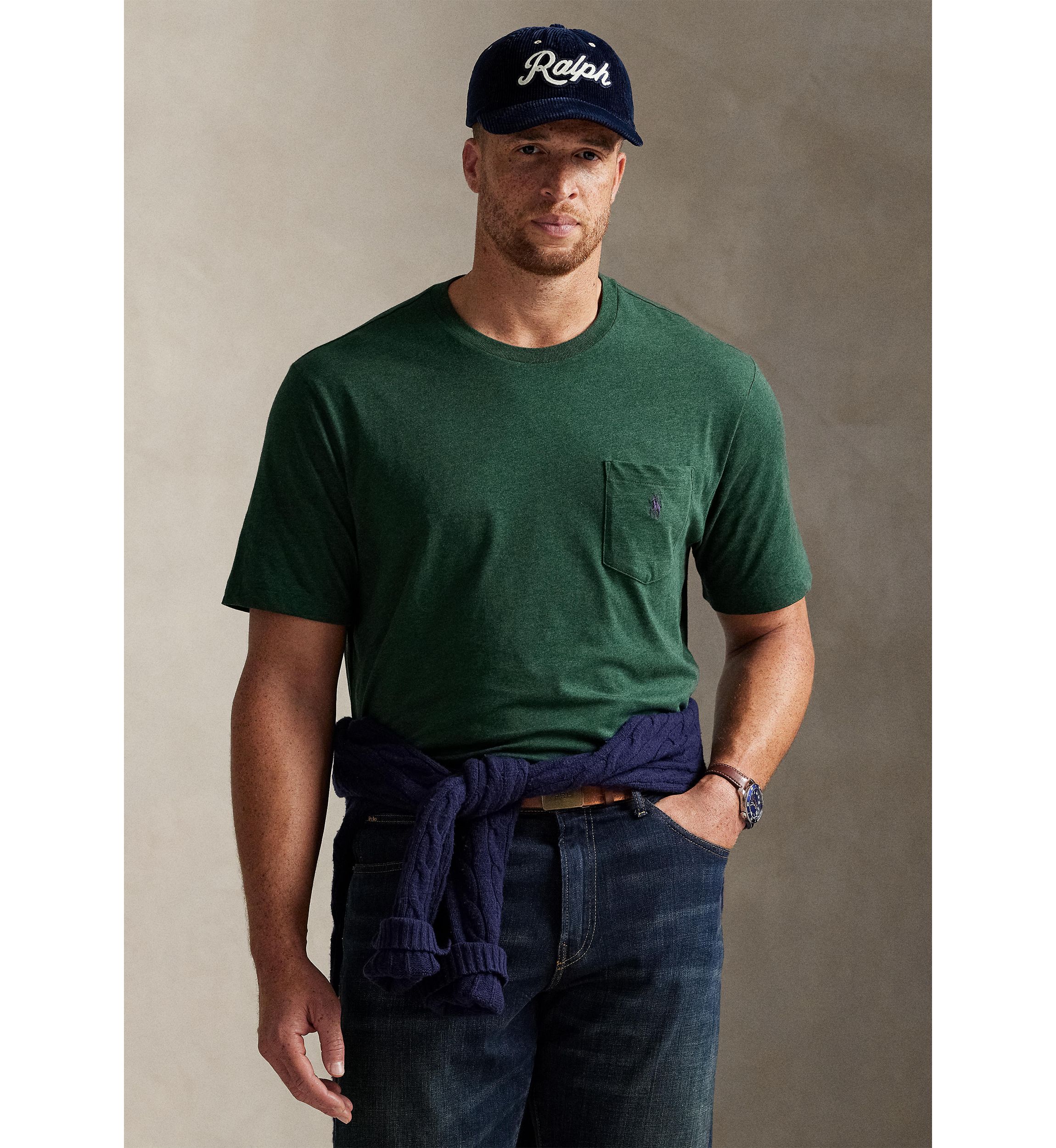 Big & Tall Jersey Pocket T-Shirt