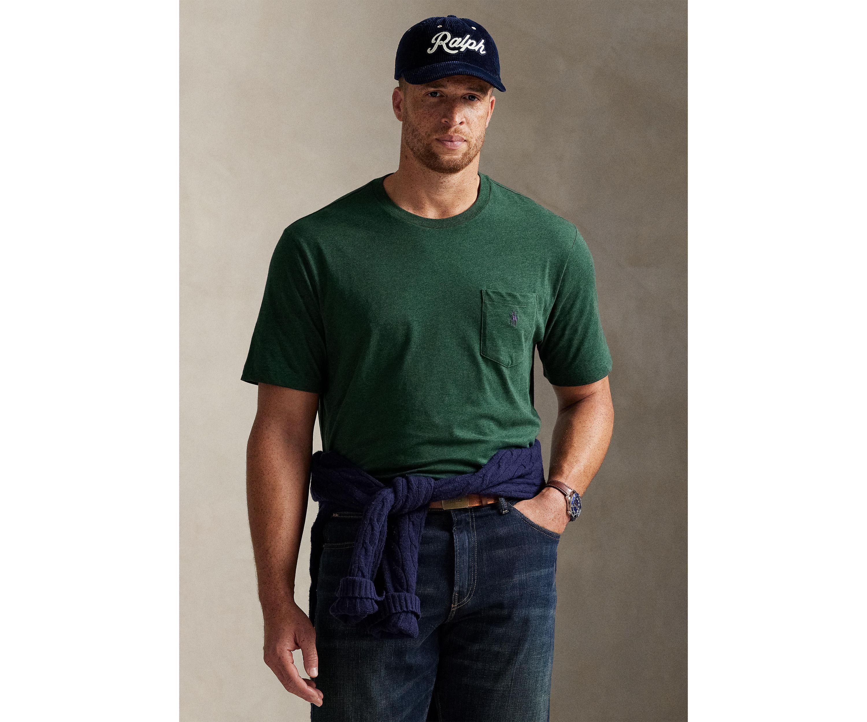 Big & Tall Jersey Pocket T-Shirt