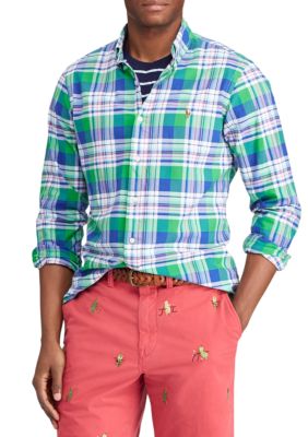 Beach shirts men ralph belk lauren t at for wear plus