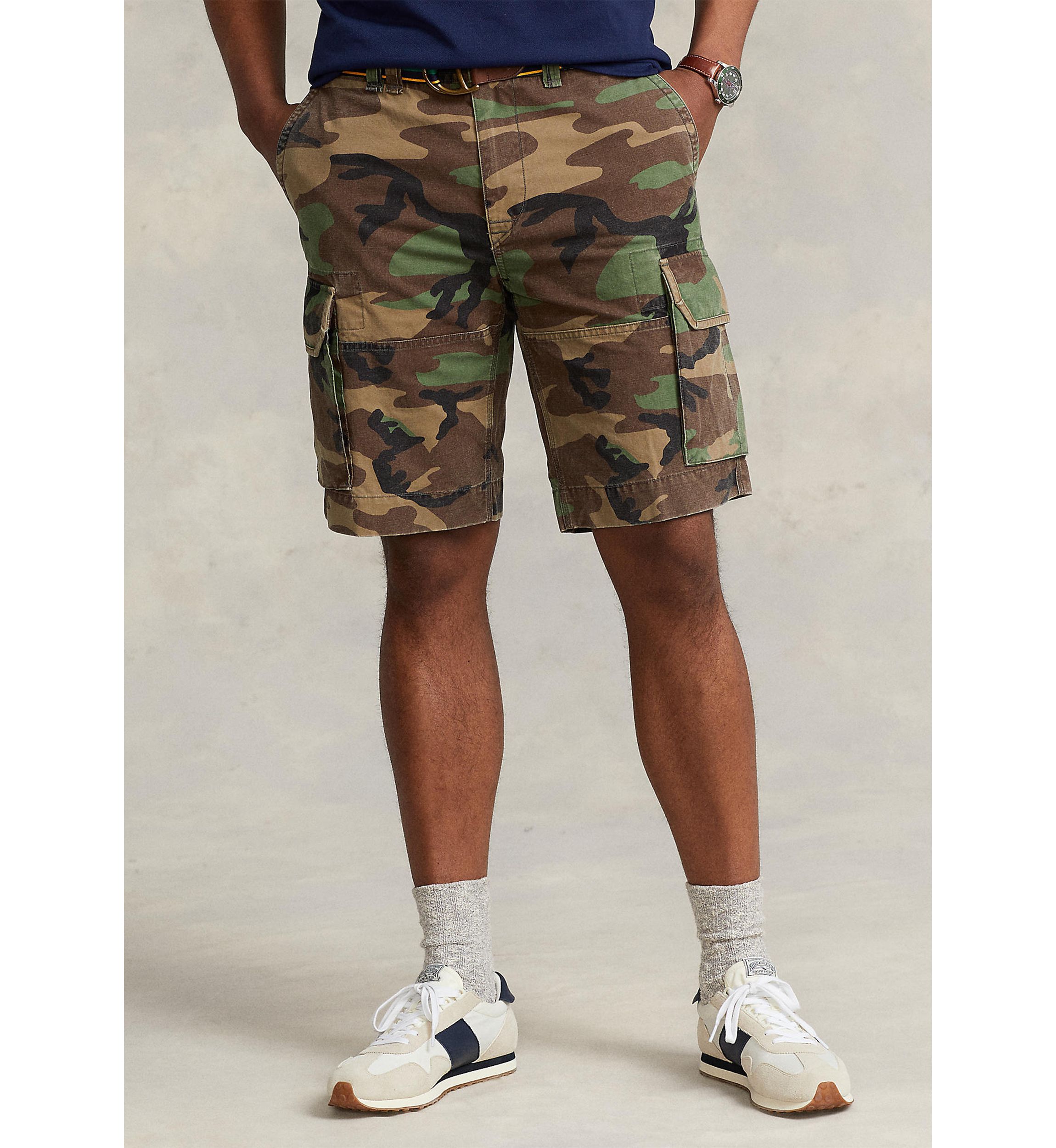 Big & Tall Classic Fit Camouflage Cargo Shorts