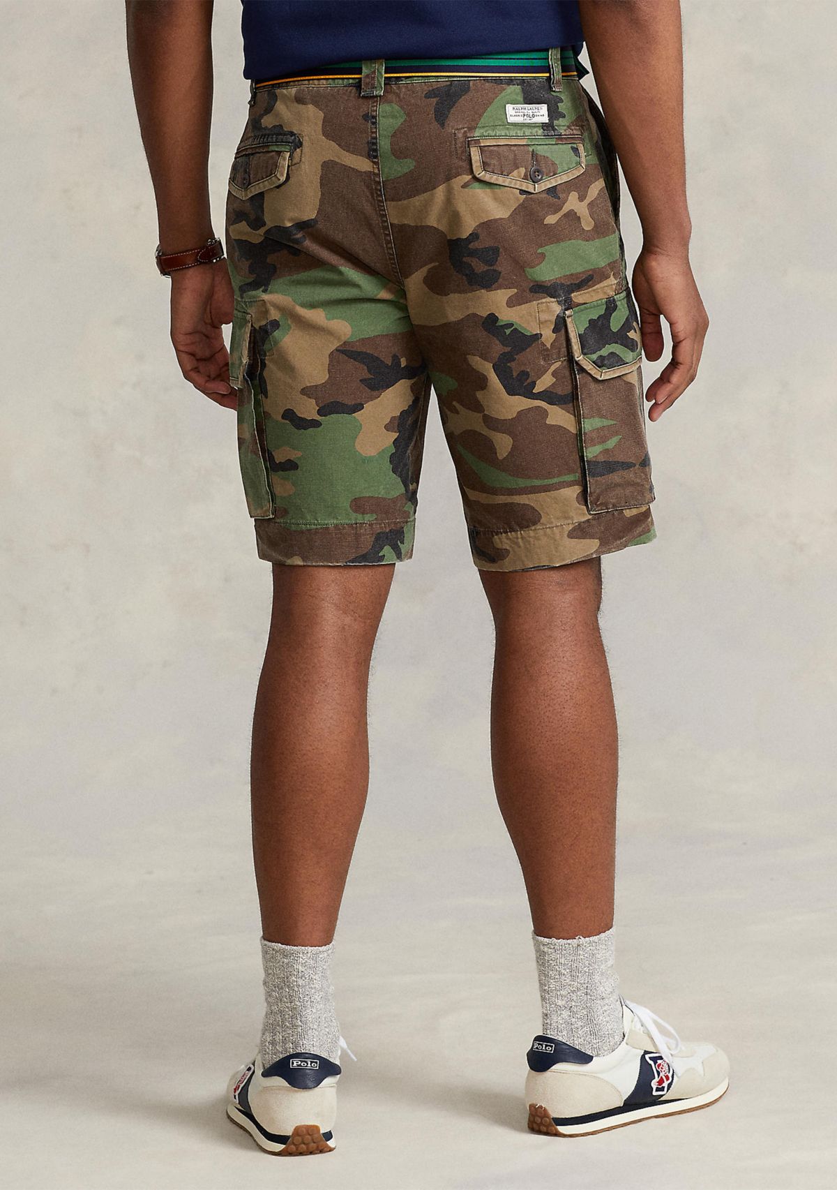 Big & Tall Classic Fit Camouflage Cargo Shorts