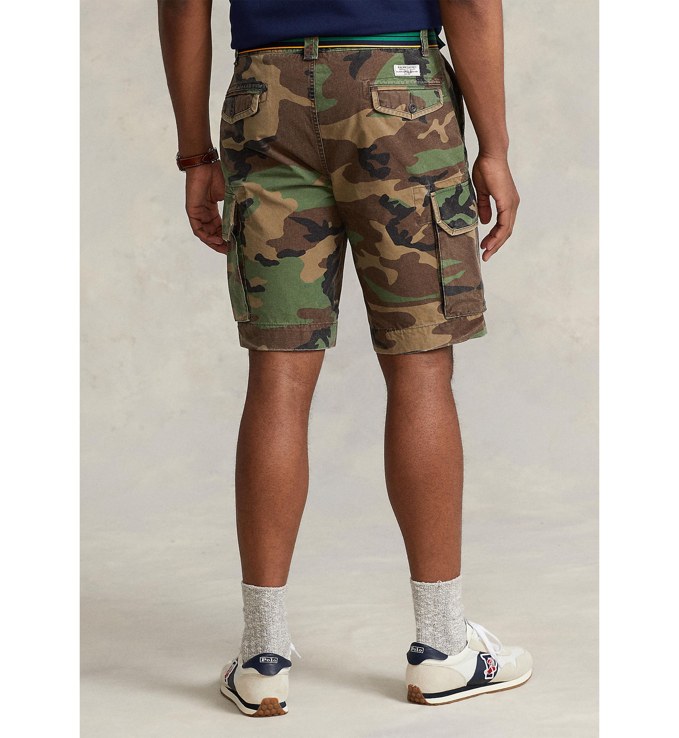 Big & Tall Classic Fit Camouflage Cargo Shorts