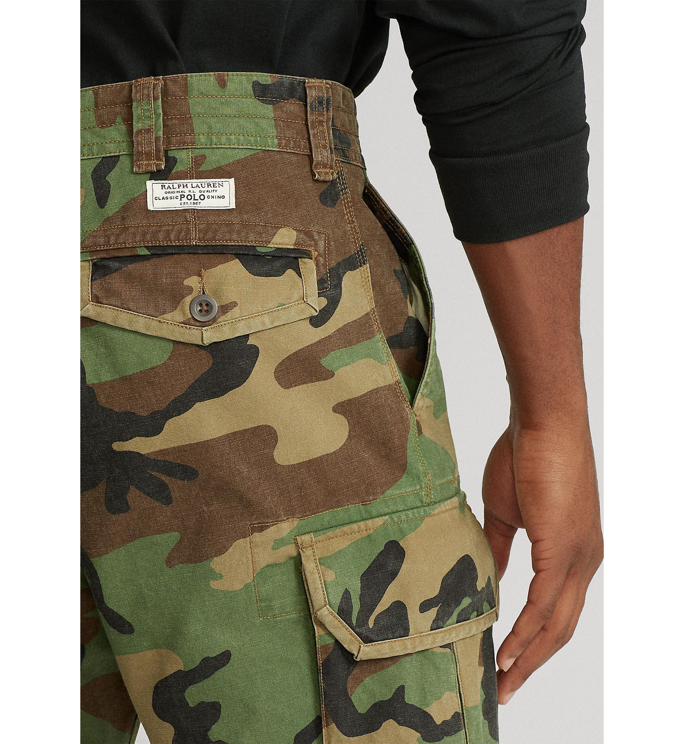 Big & Tall Classic Fit Camouflage Cargo Shorts