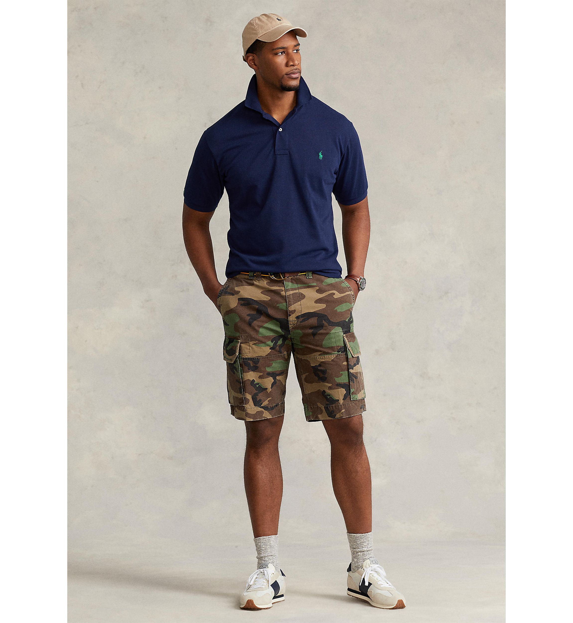 Big & Tall Classic Fit Camouflage Cargo Shorts
