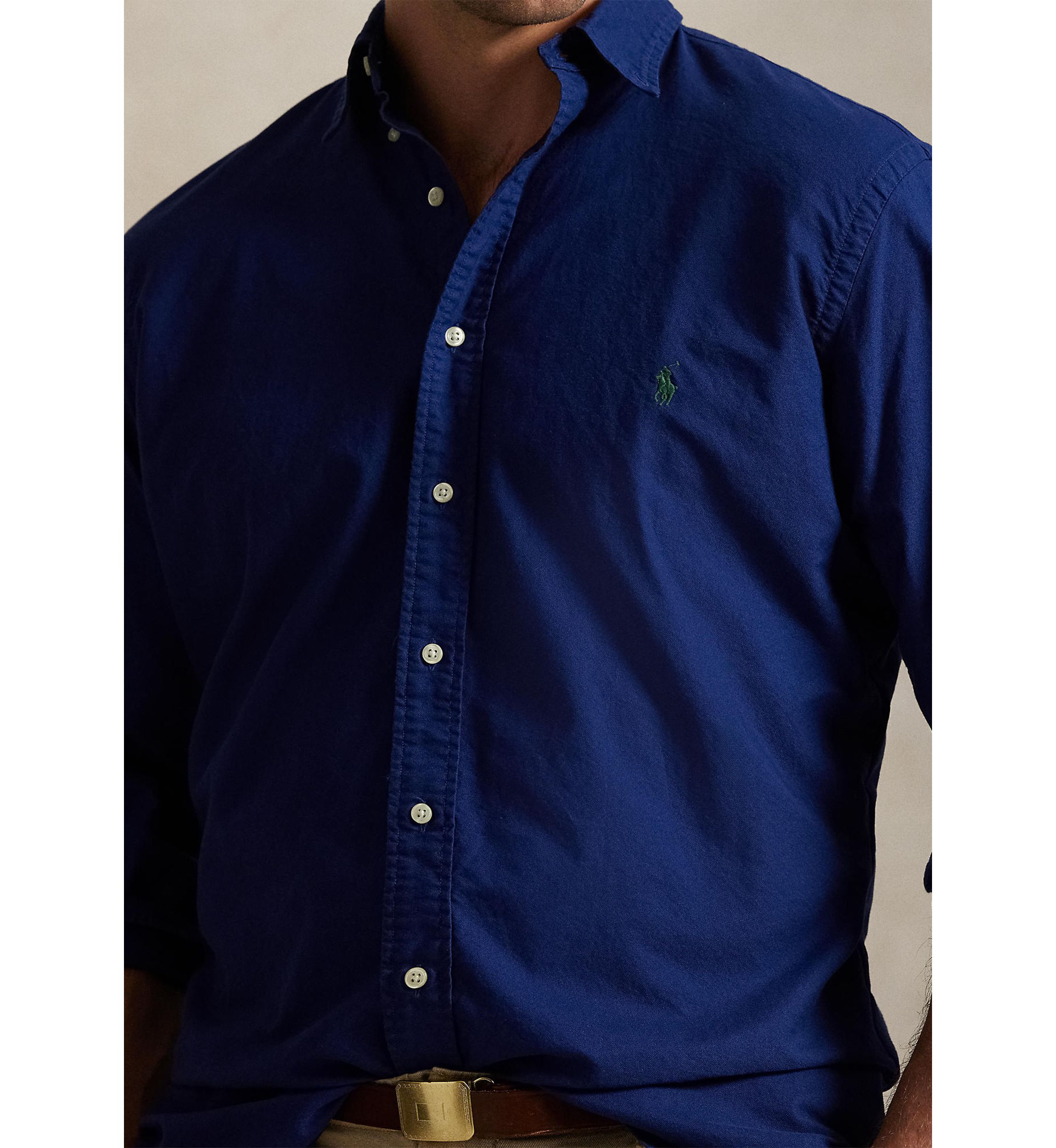 Big & Tall Garment-Dyed Oxford Shirt