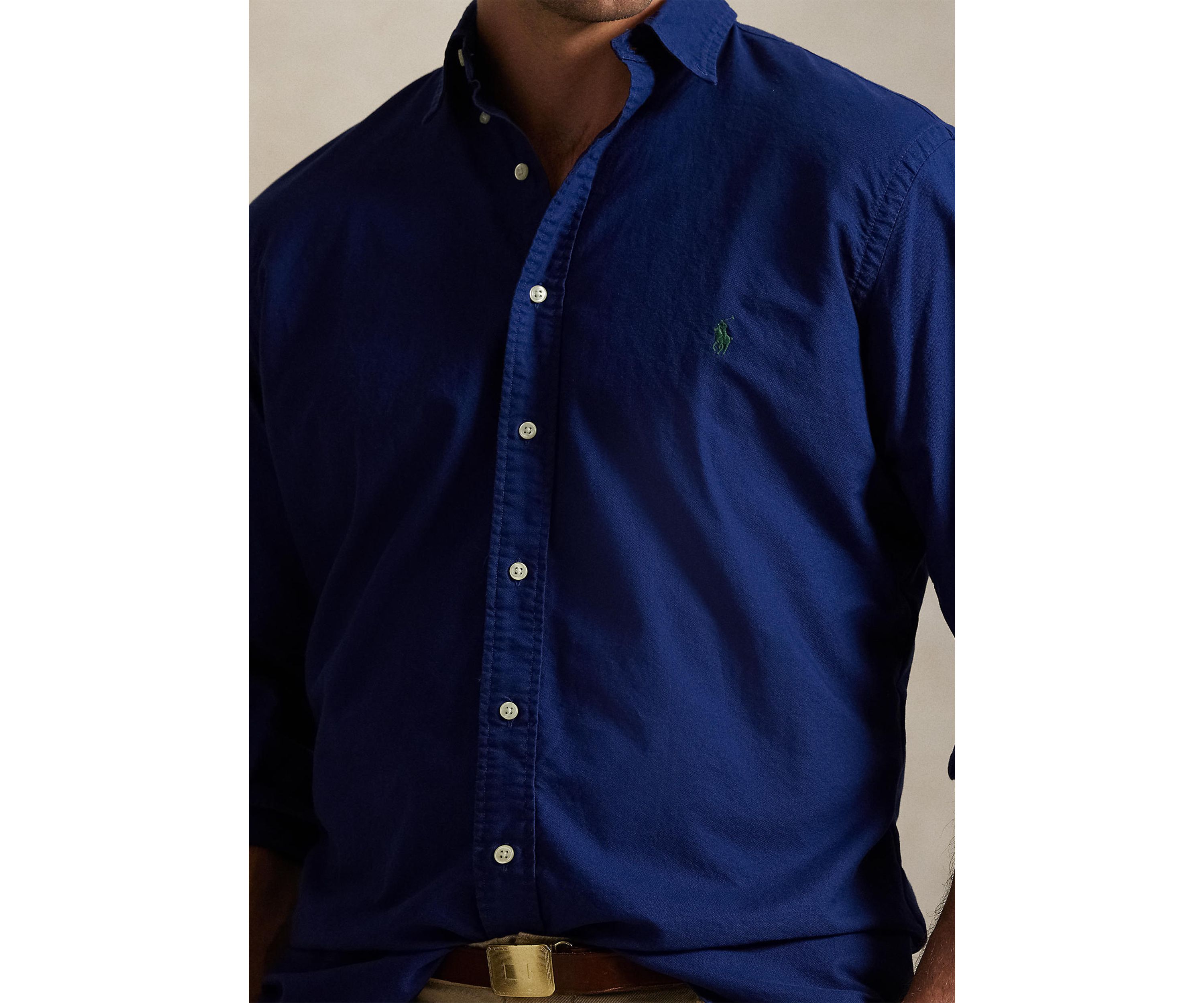 Big & Tall Garment-Dyed Oxford Shirt