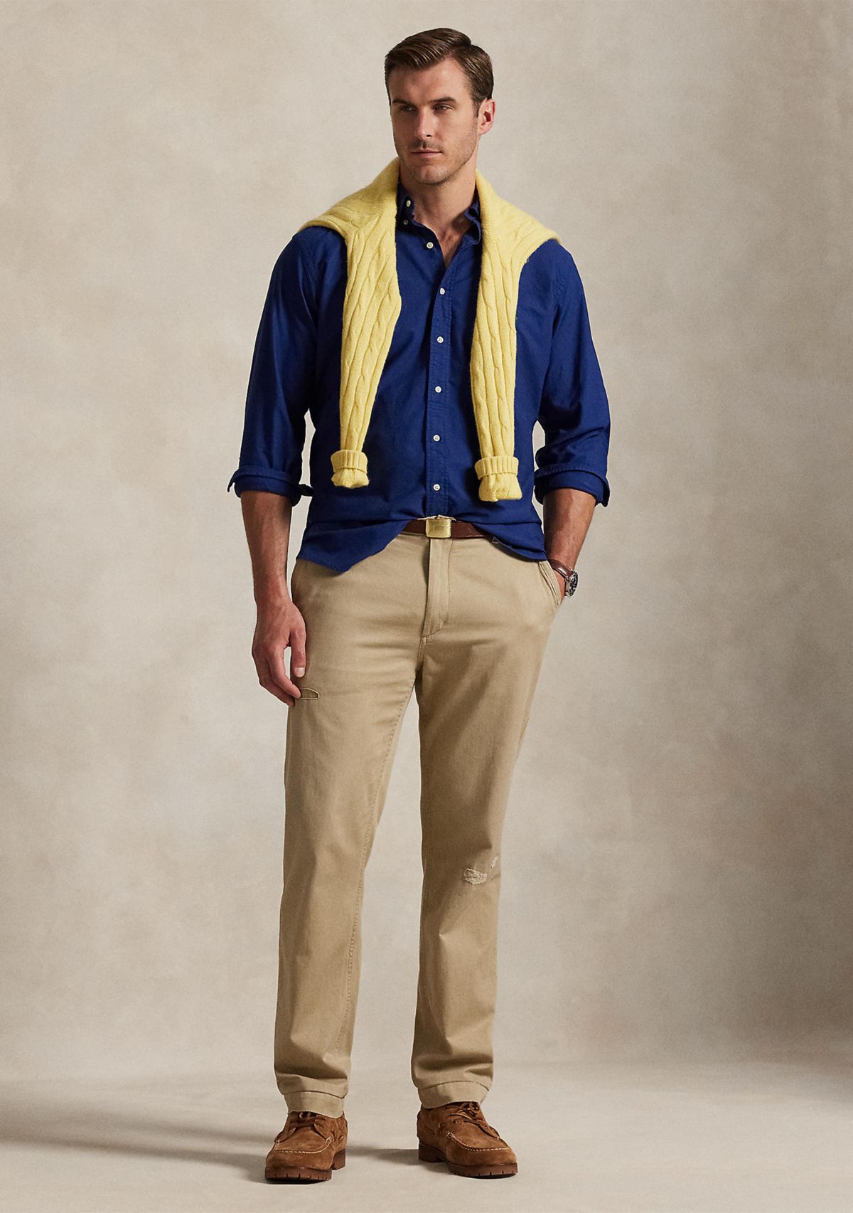 Big & Tall Garment-Dyed Oxford Shirt
