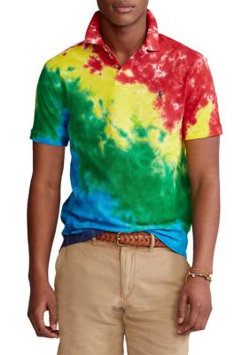 Polo Ralph Lauren Big & Tall Classic Fit Tie-Dye Polo Shirt | belk