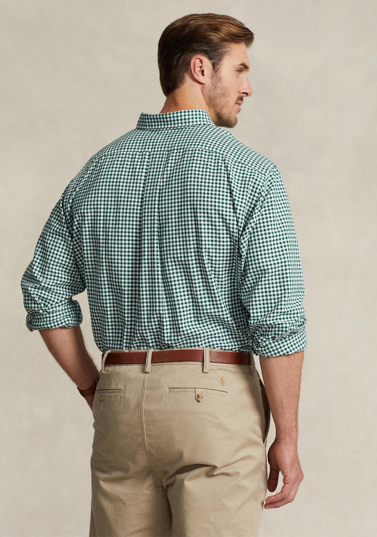 Big & Tall Plaid Oxford Shirt