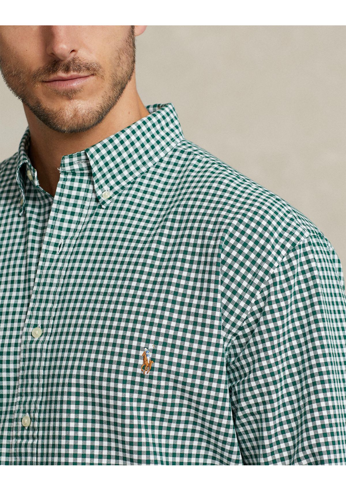 Big & Tall Plaid Oxford Shirt