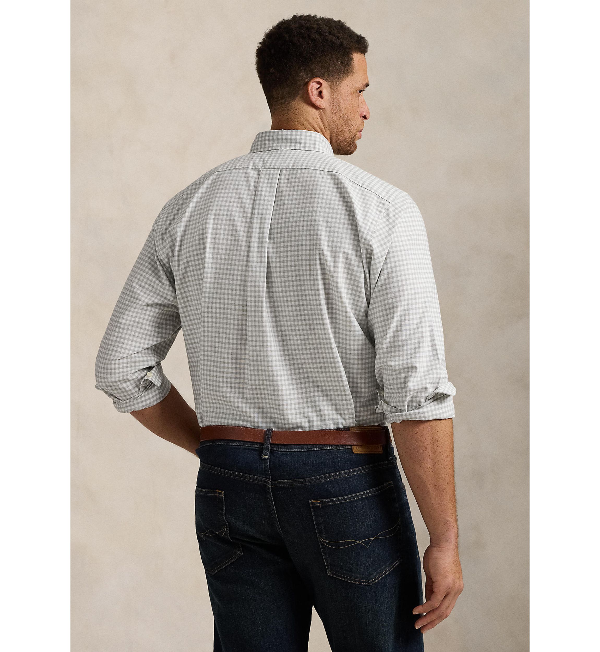 Big & Tall Gingham Oxford Shirt