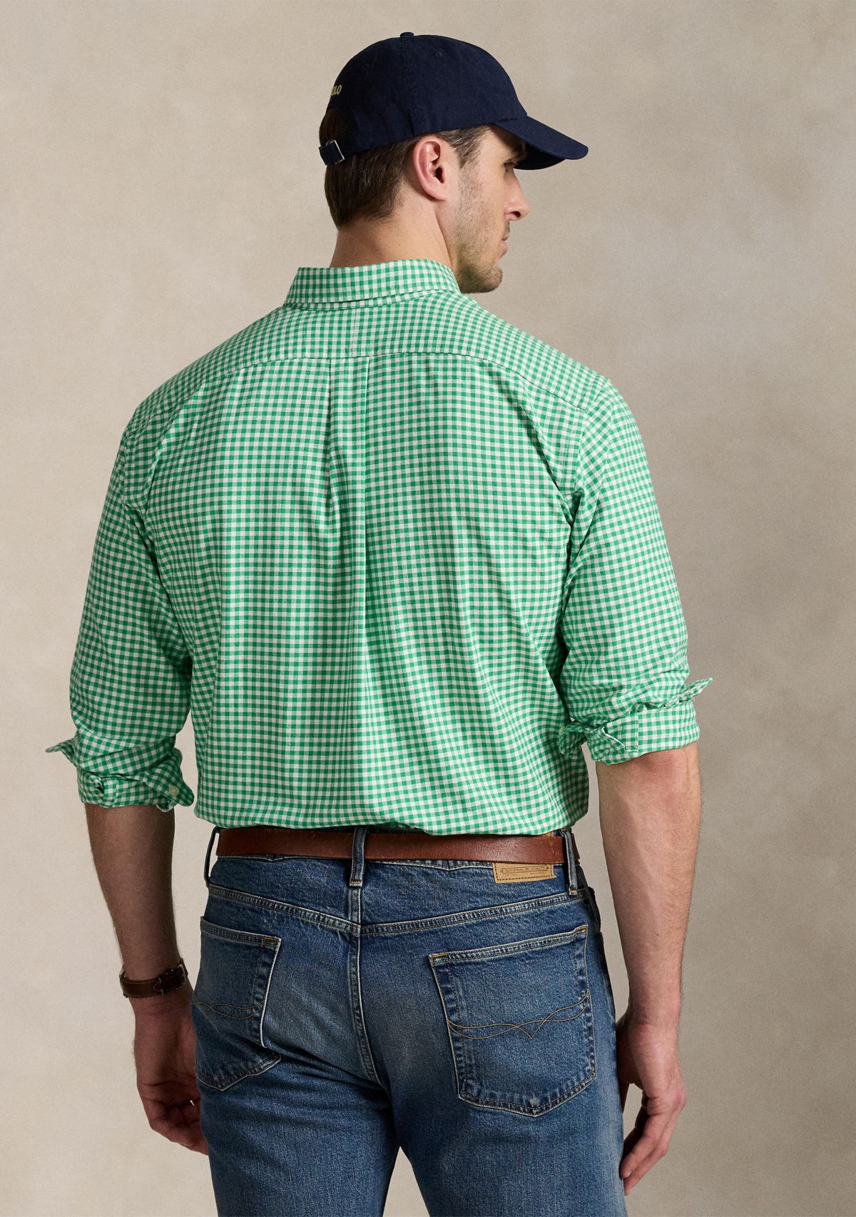 Big & Tall Gingham Oxford Shirt