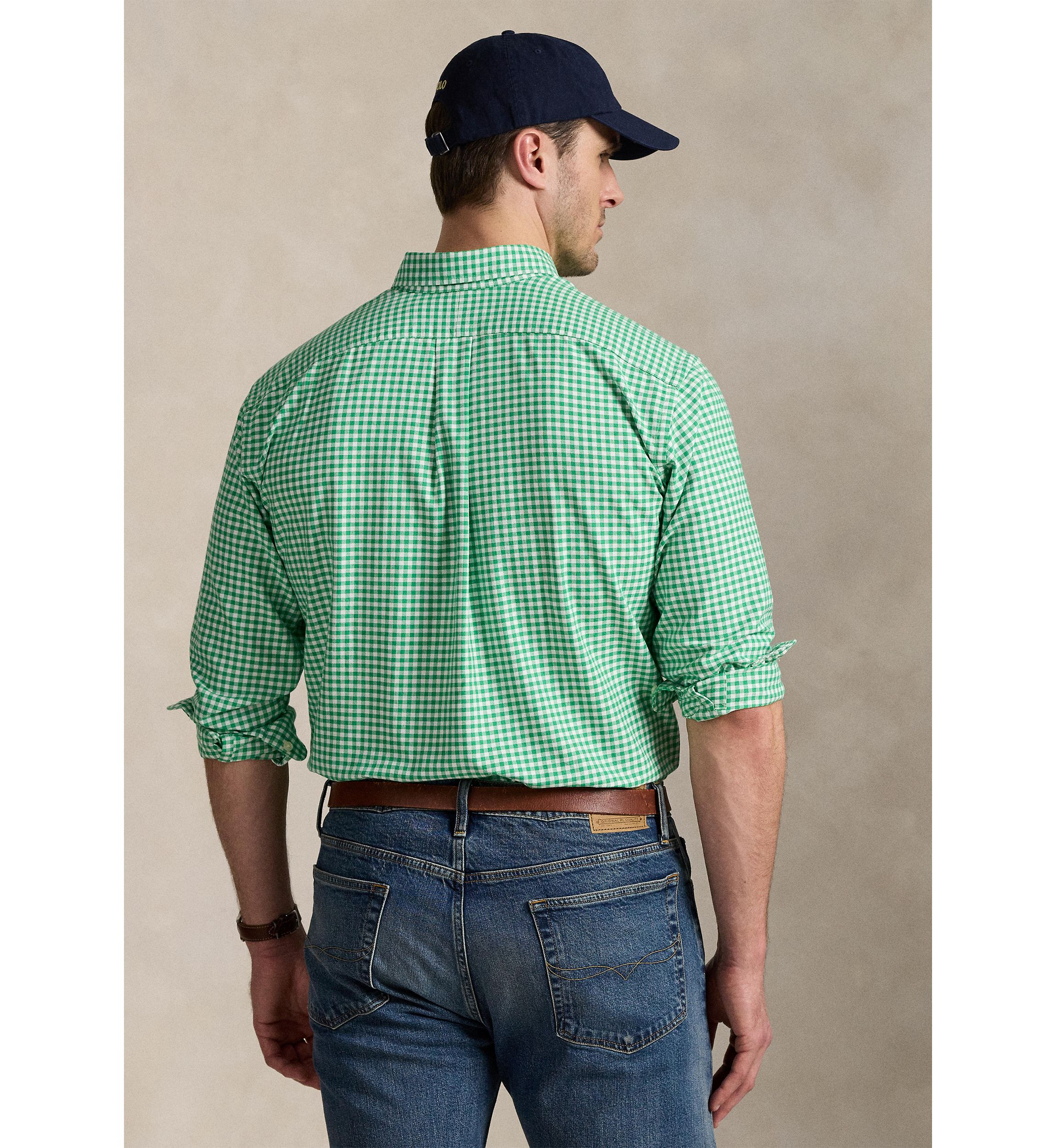 Big & Tall Gingham Oxford Shirt