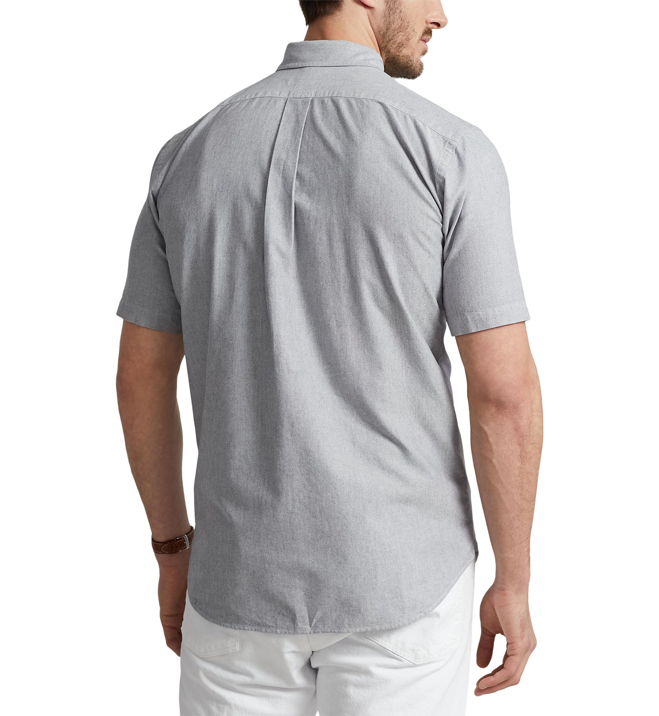Big & Tall Oxford Short-Sleeve Shirt