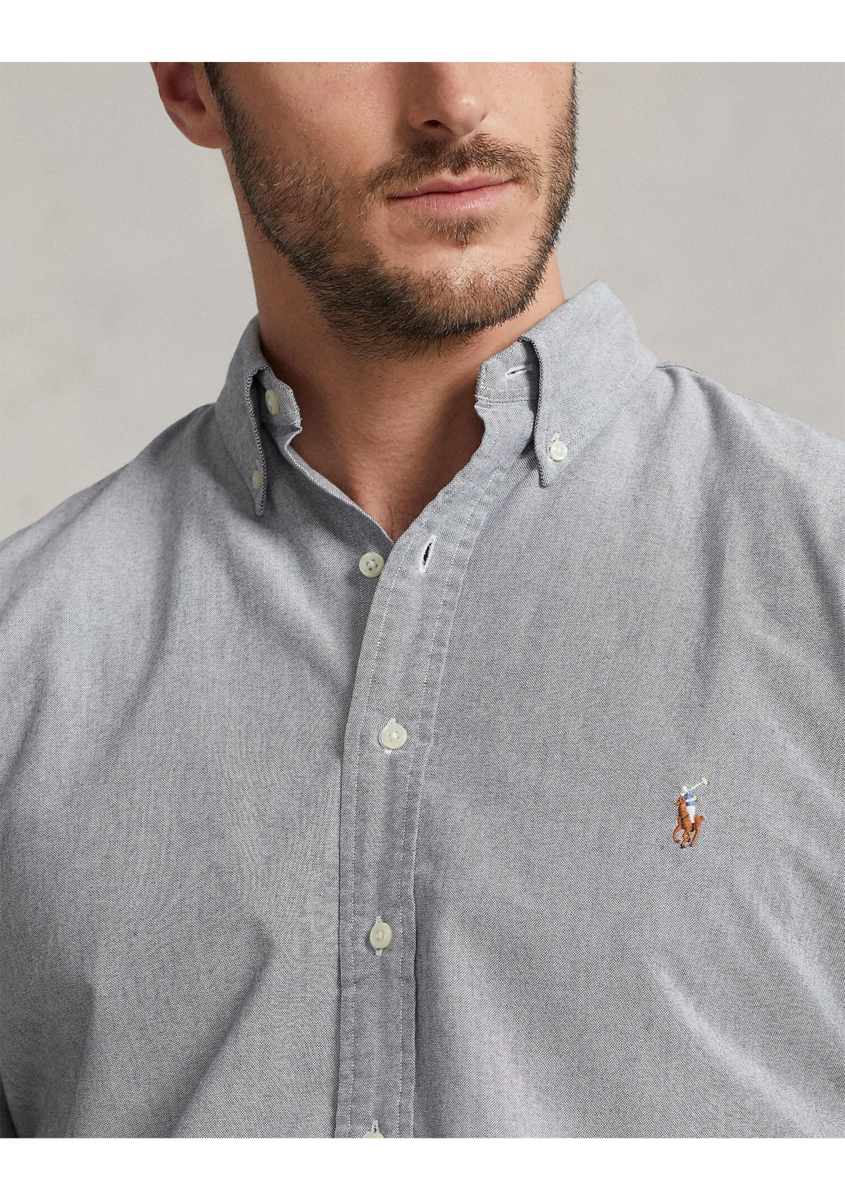 Big & Tall Oxford Short-Sleeve Shirt