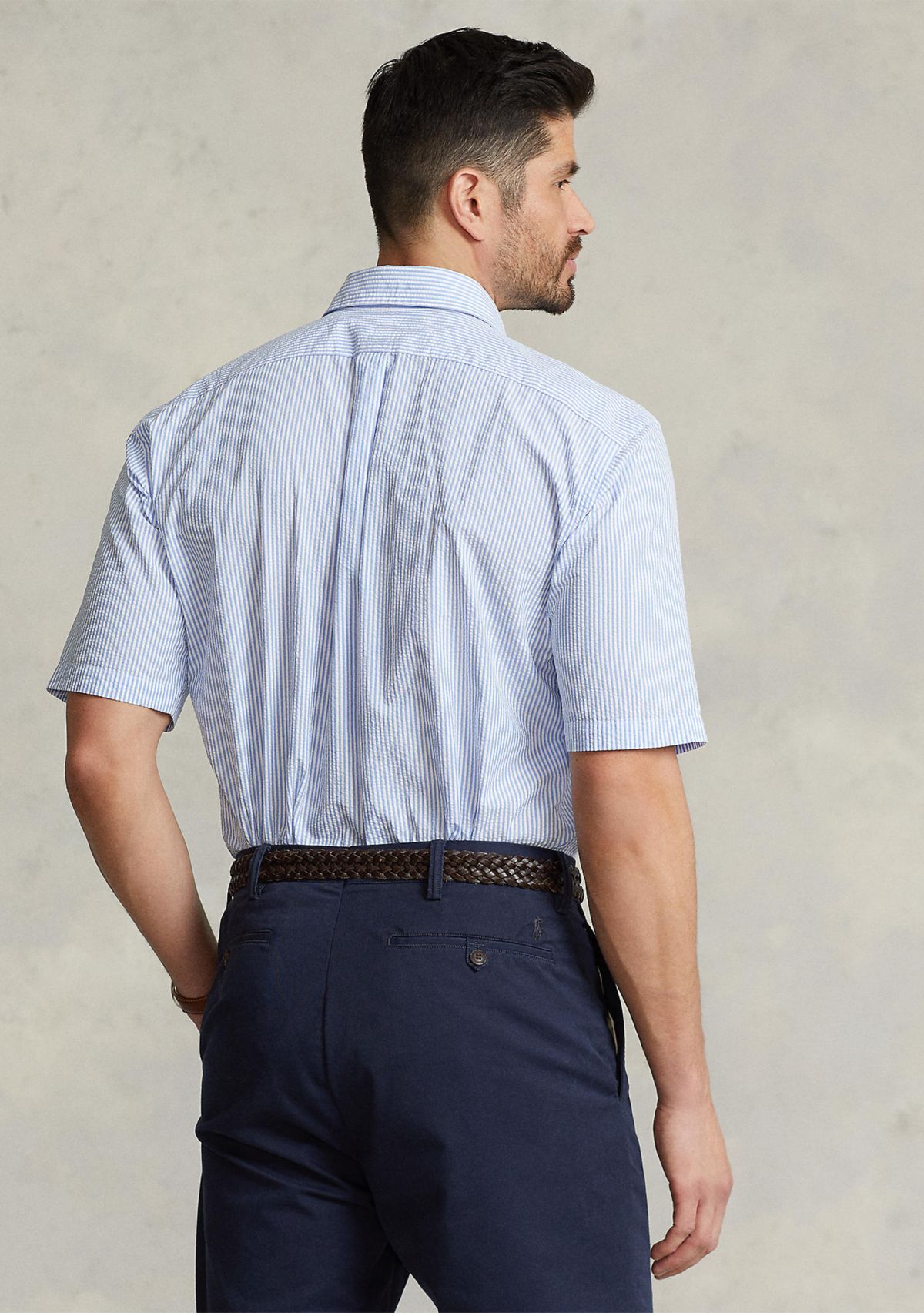 Big & Tall Seersucker Shirt