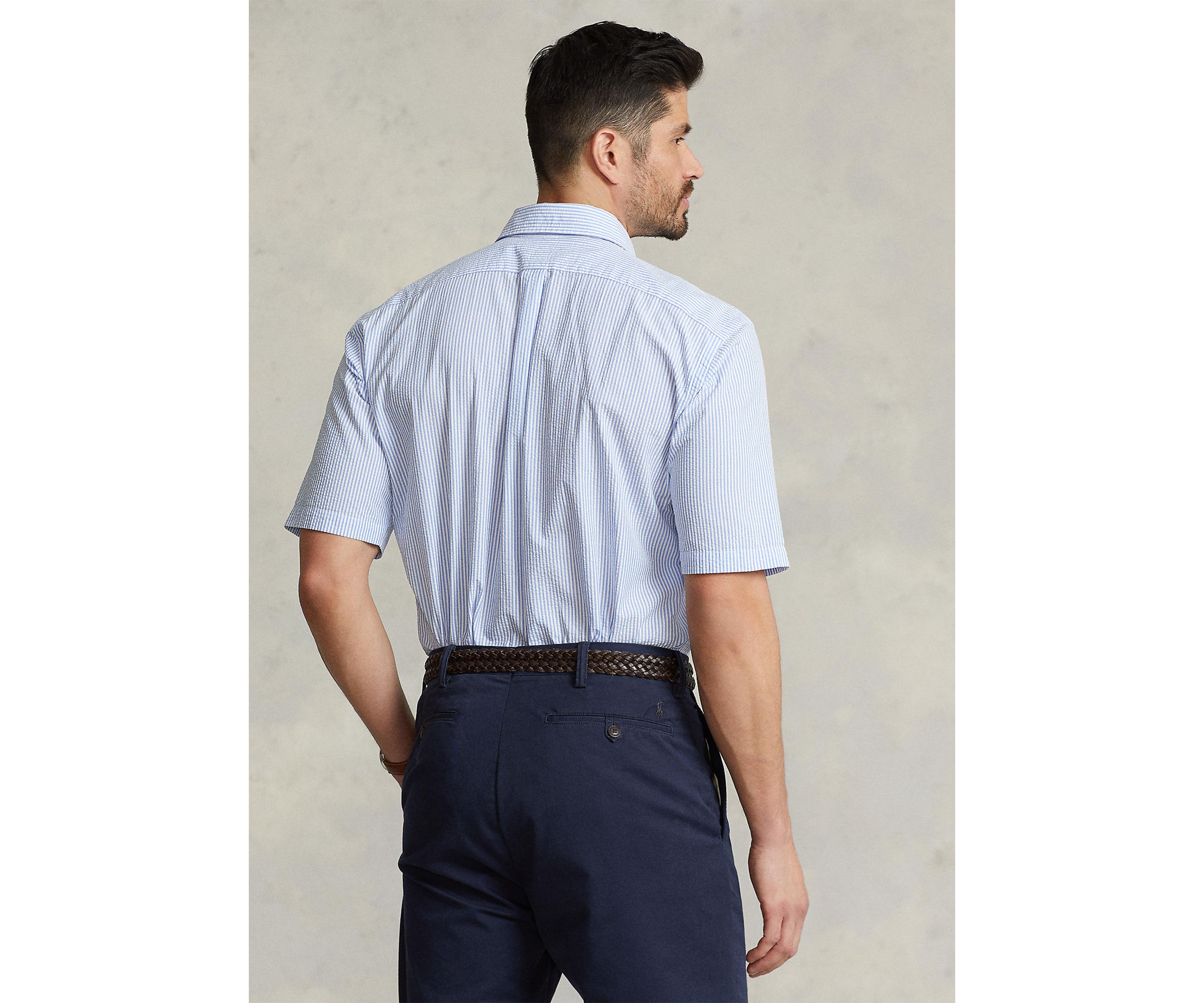 Big & Tall Seersucker Shirt