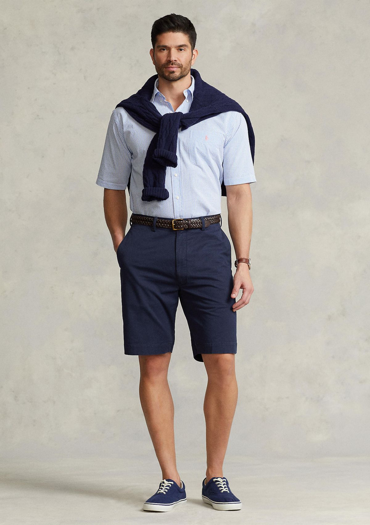 Big & Tall Seersucker Shirt