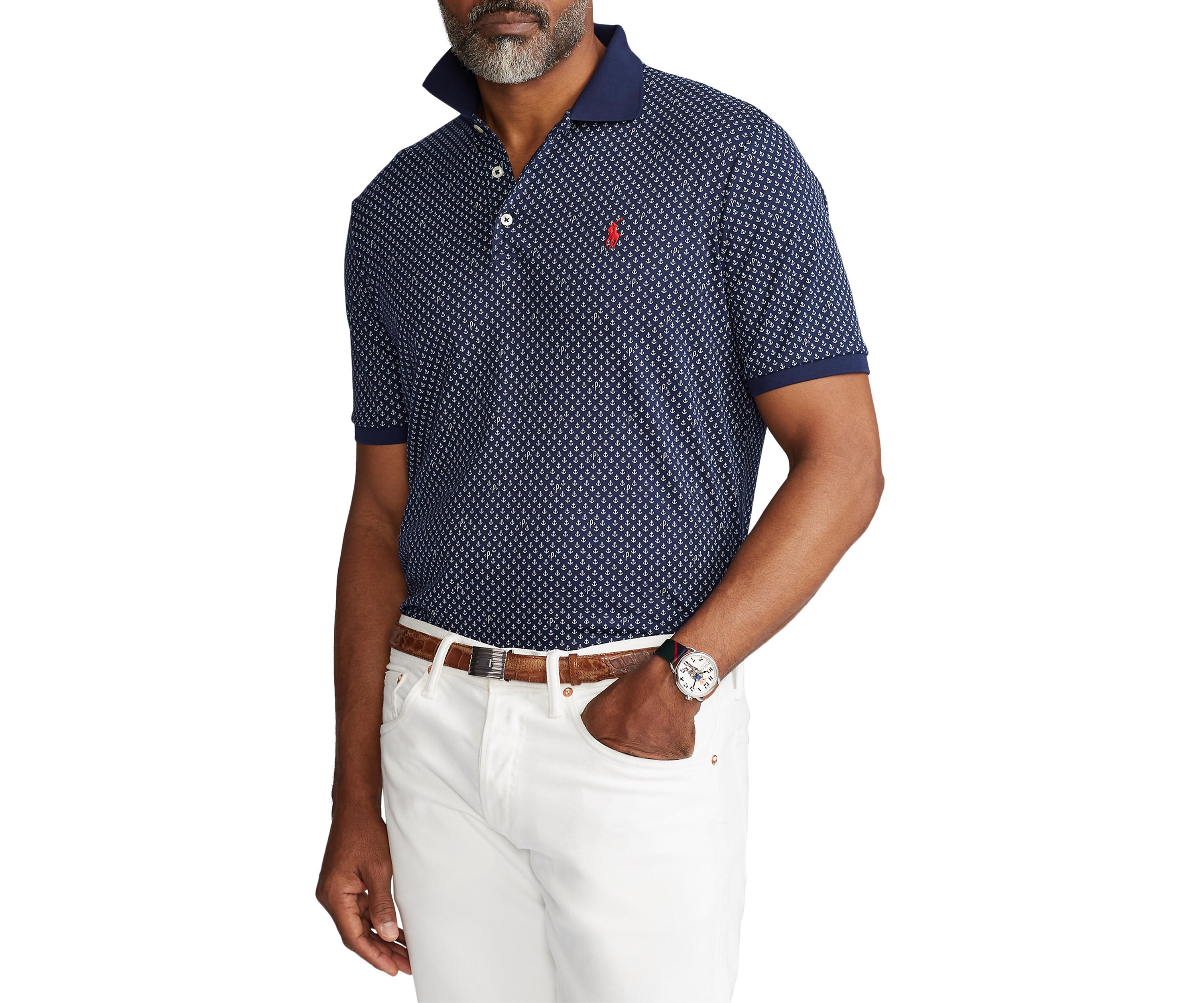 Big & Tall Soft Cotton Polo Shirt	