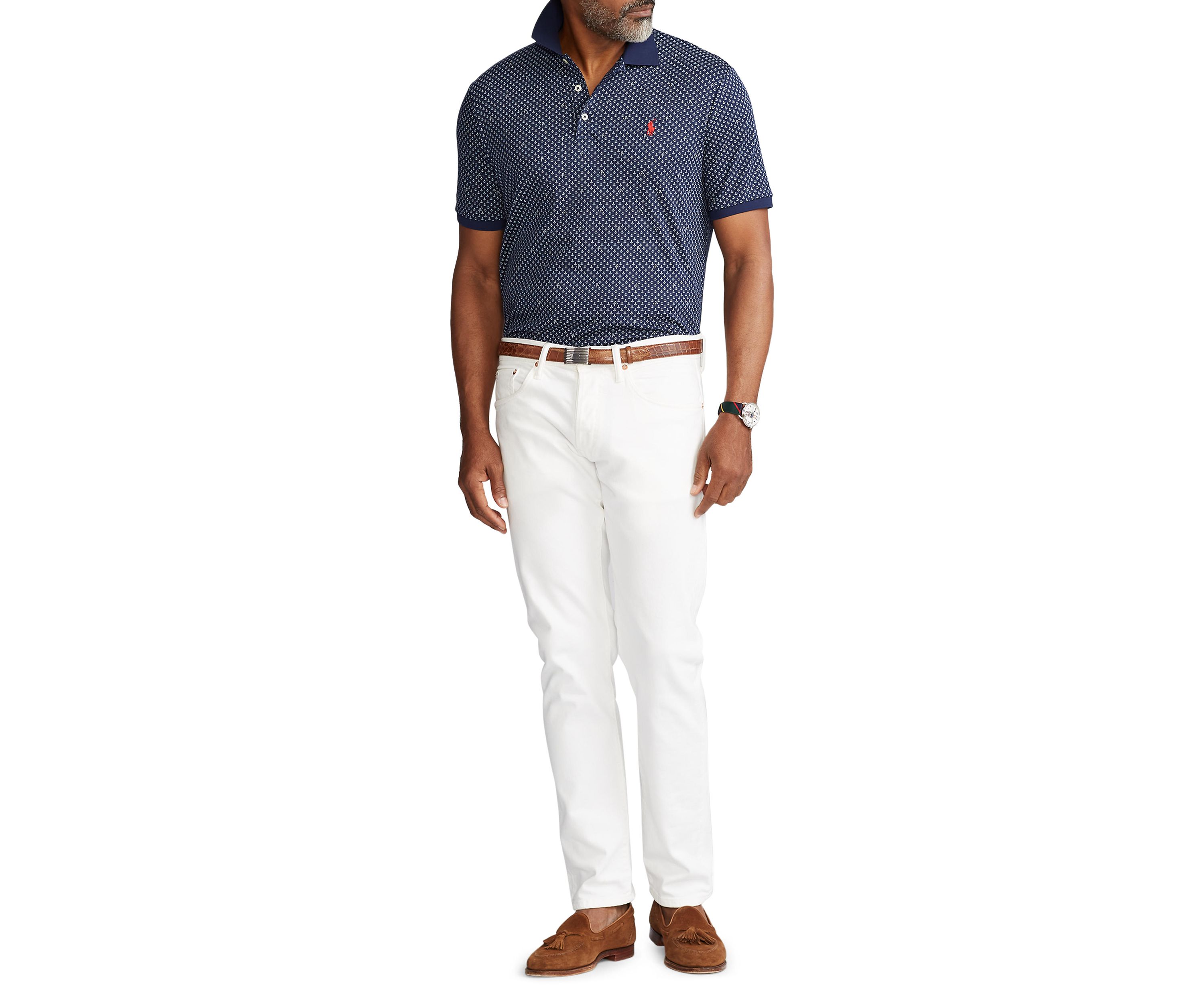 Big & Tall Soft Cotton Polo Shirt	