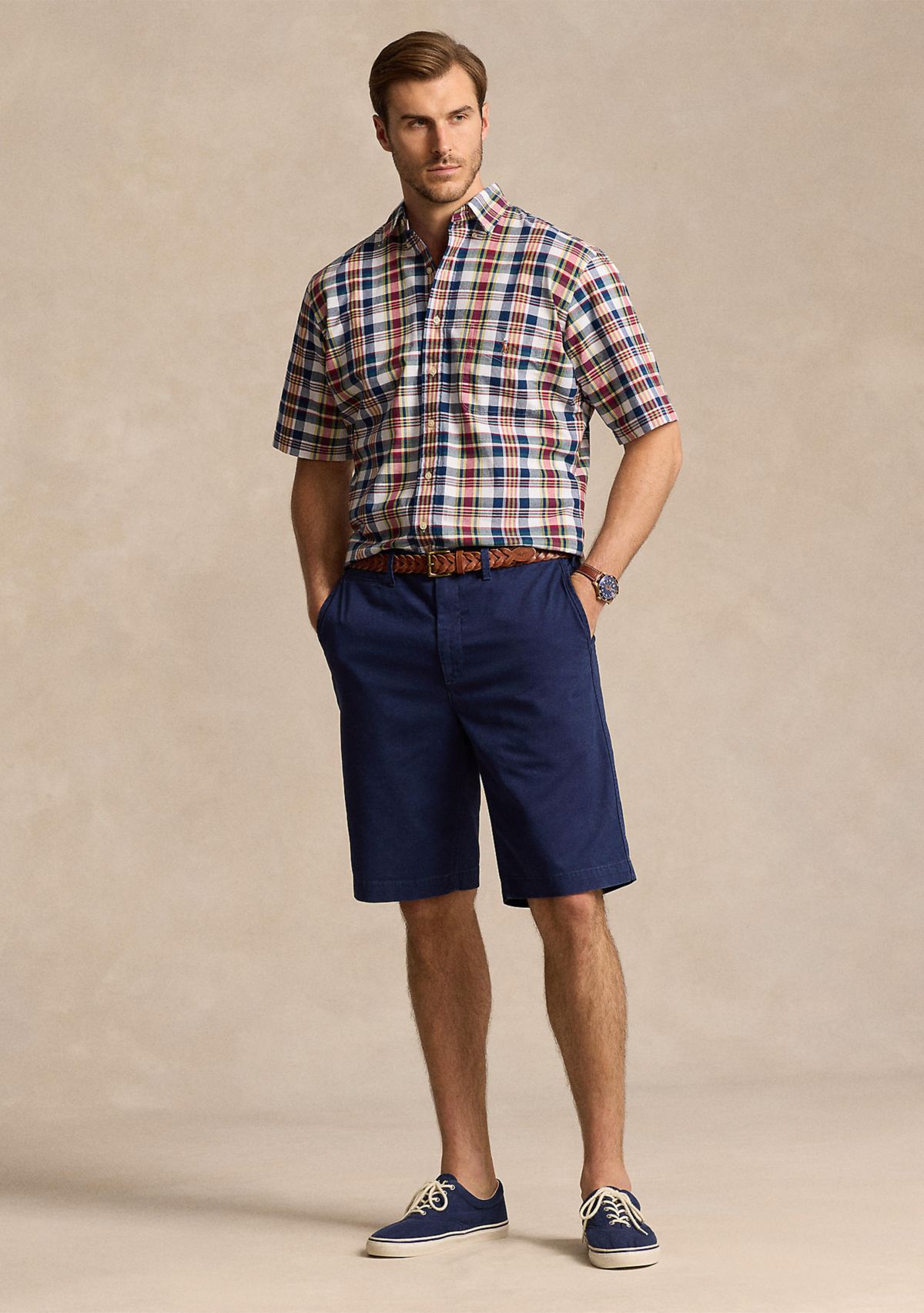 Big & Tall Classic Fit Twill Shorts