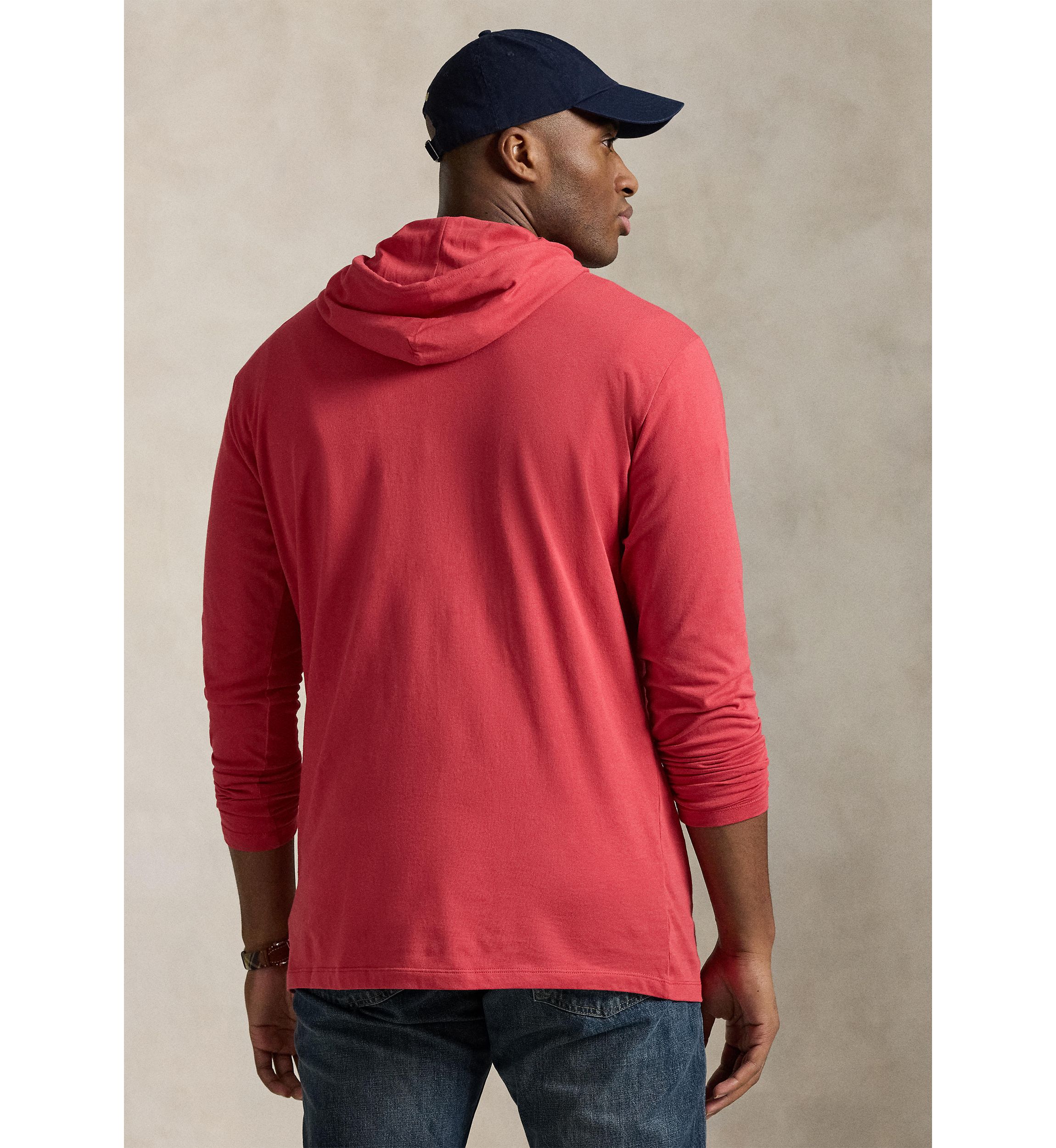 Big & Tall Jersey Hooded T-Shirt