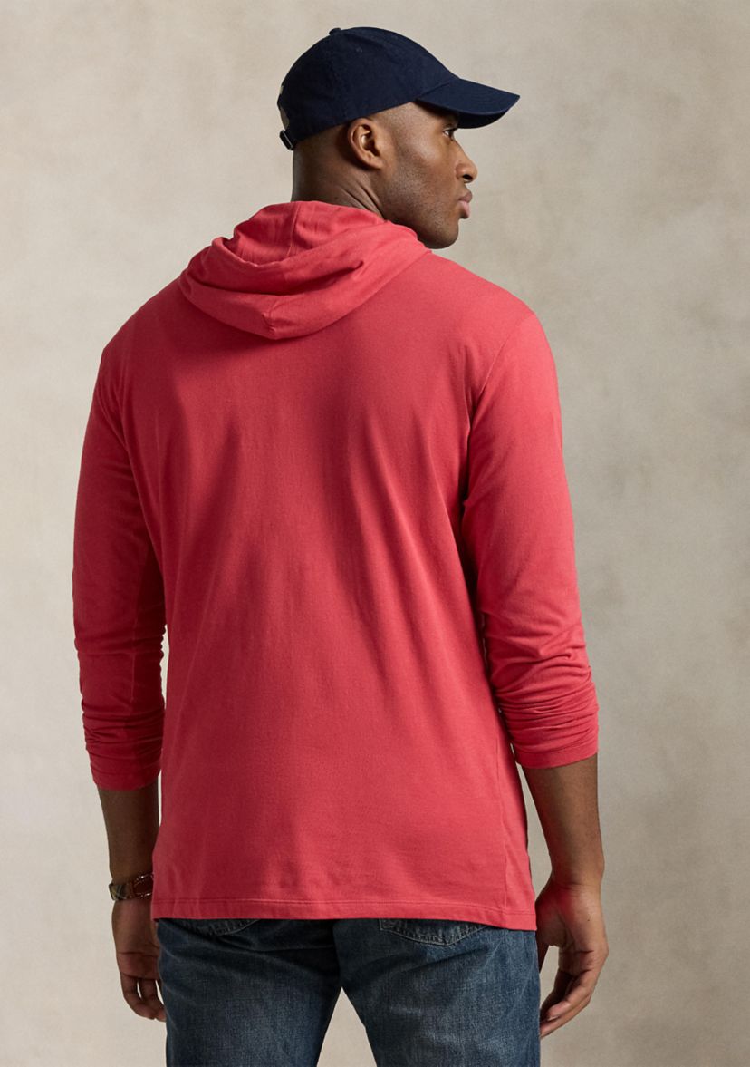 Big & Tall Jersey Hooded T-Shirt