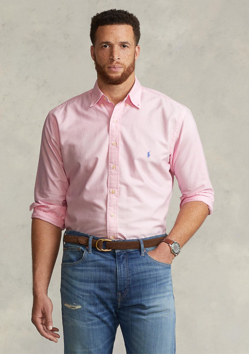 Big & Tall Garment-Dyed Oxford Shirt