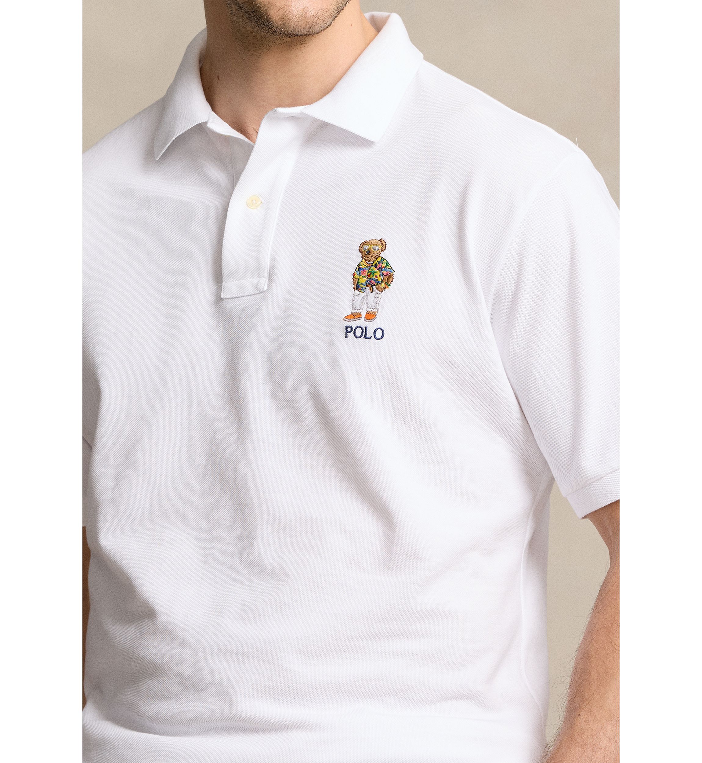 Big & Tall Polo Bear Mesh Polo Shirt