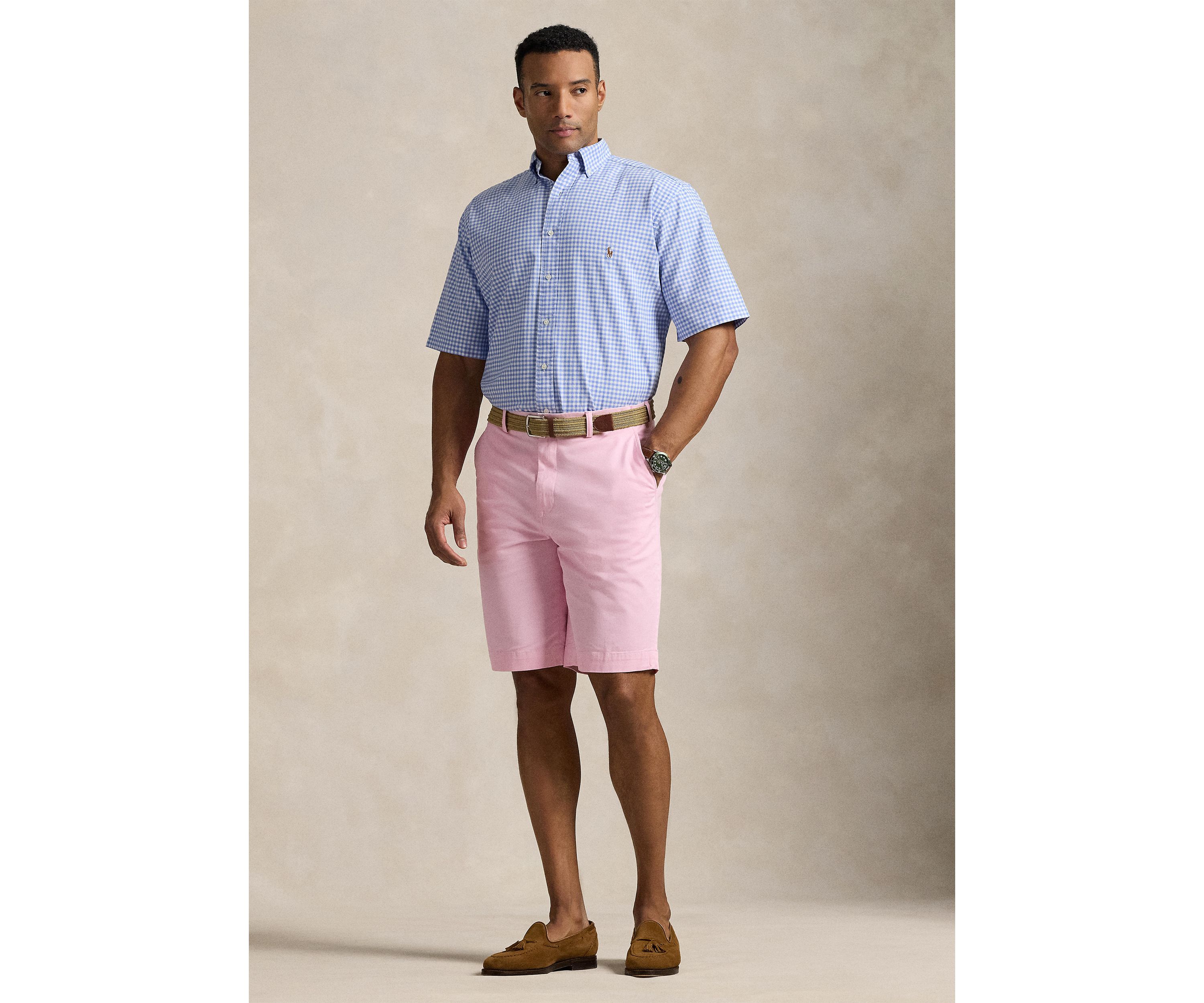 Big & Tall Plaid Oxford Shirt