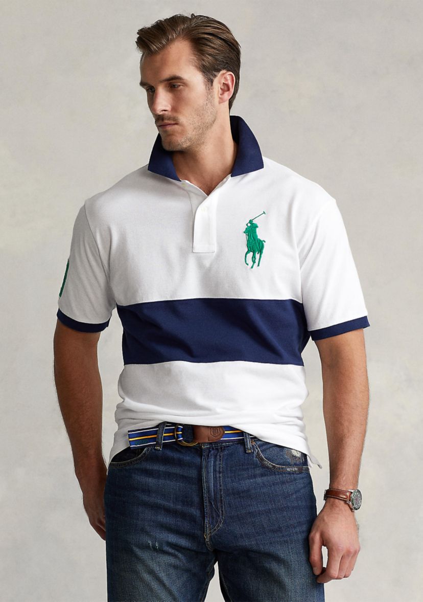Big & Tall Big Pony Mesh Polo Shirt