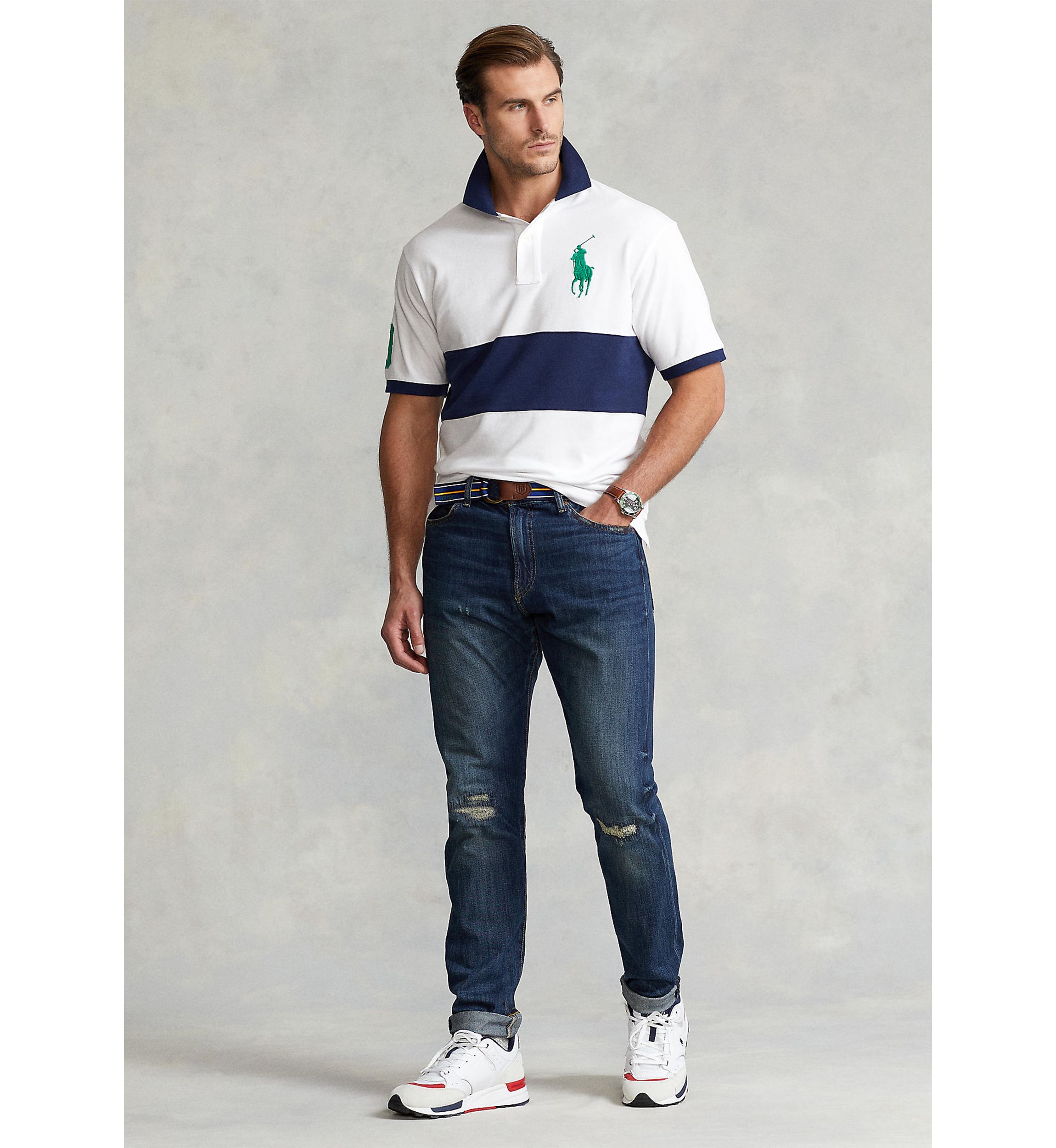 Big & Tall Big Pony Mesh Polo Shirt
